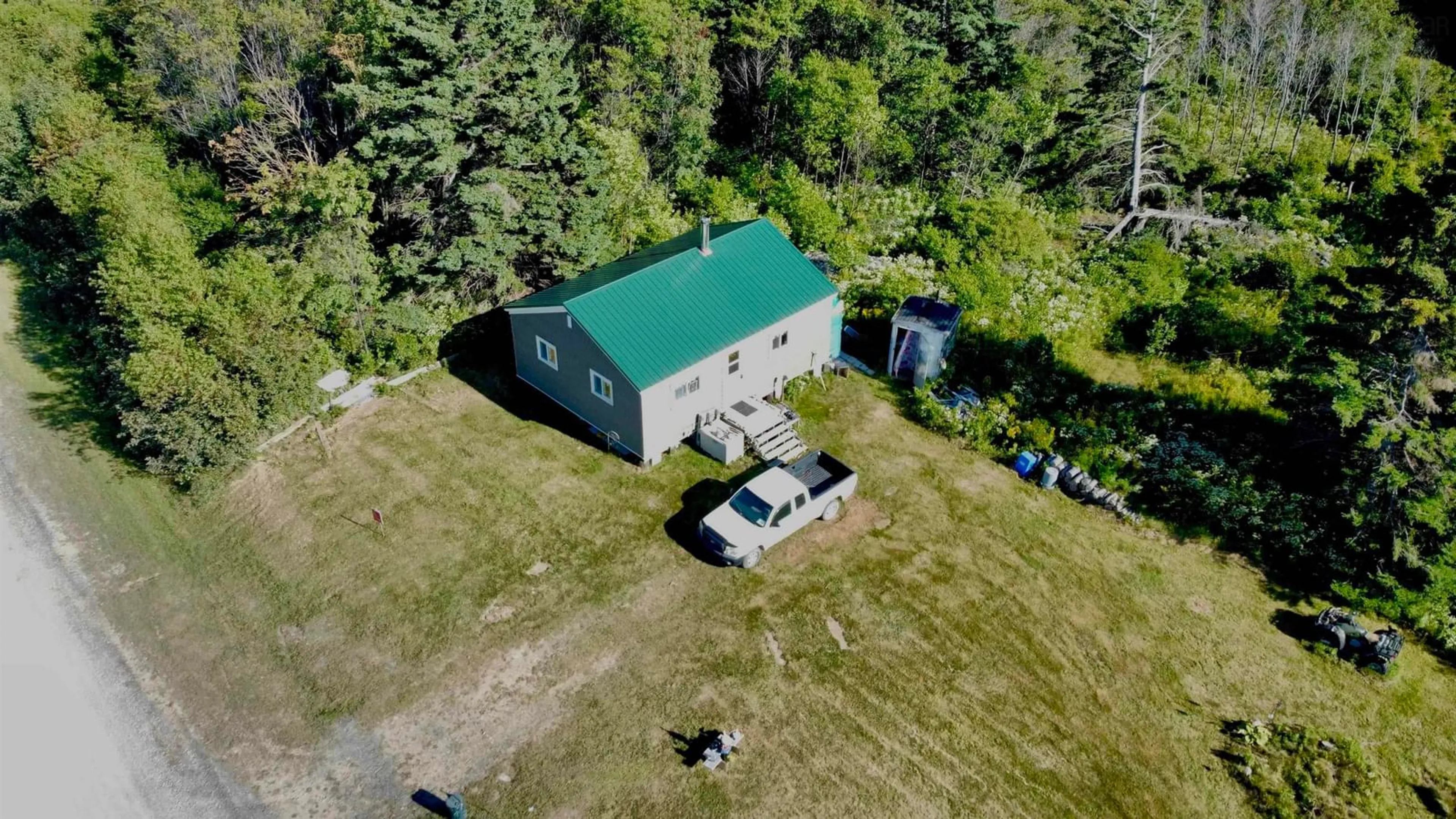 A pic from outside/outdoor area/front of a property/back of a property/a pic from drone, building for 510 Pictou Island Rd, Pictou Island Nova Scotia B0K 1J0