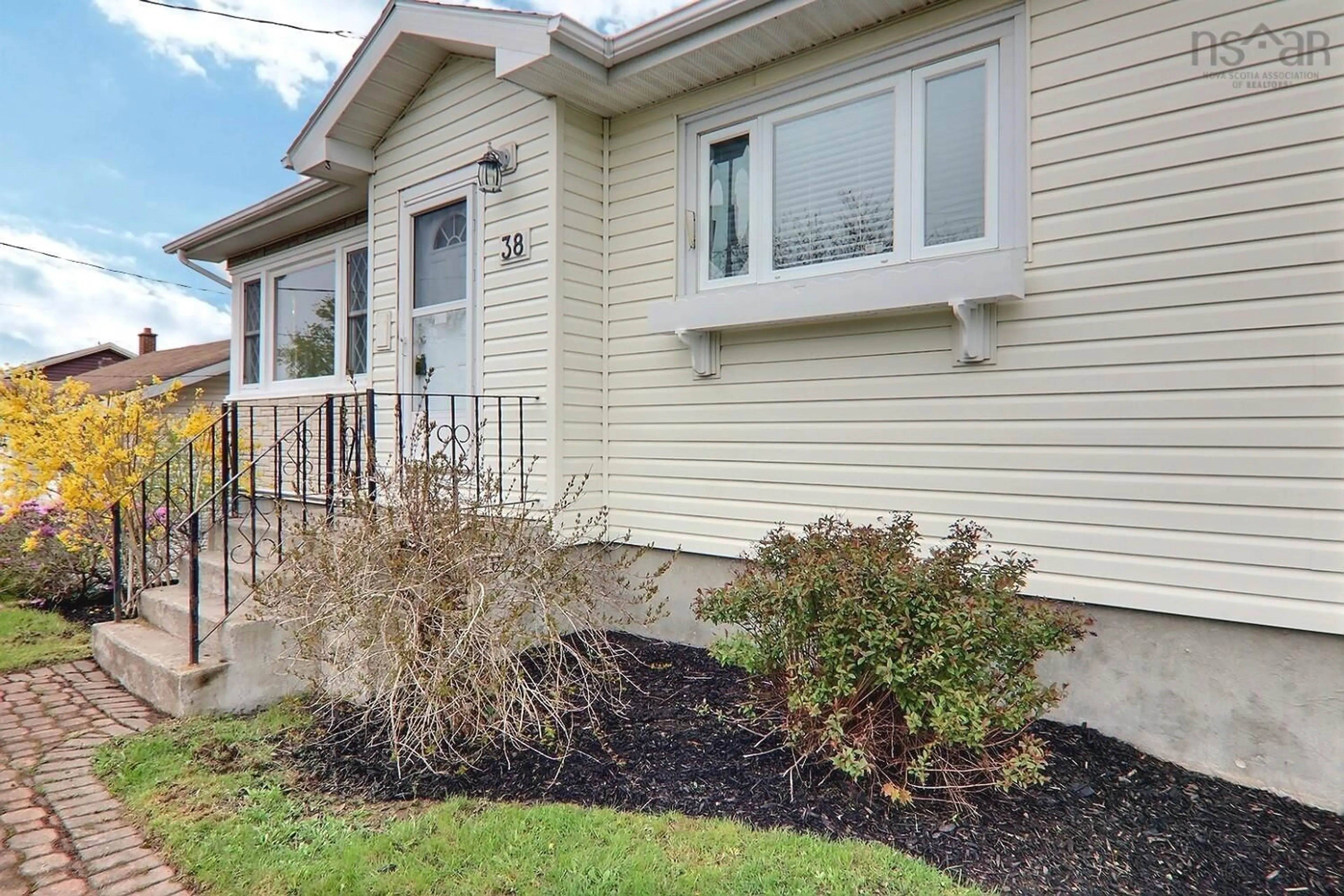Home with vinyl exterior material, street for 38 Grove Street, Sydney Nova Scotia B1P 3M8