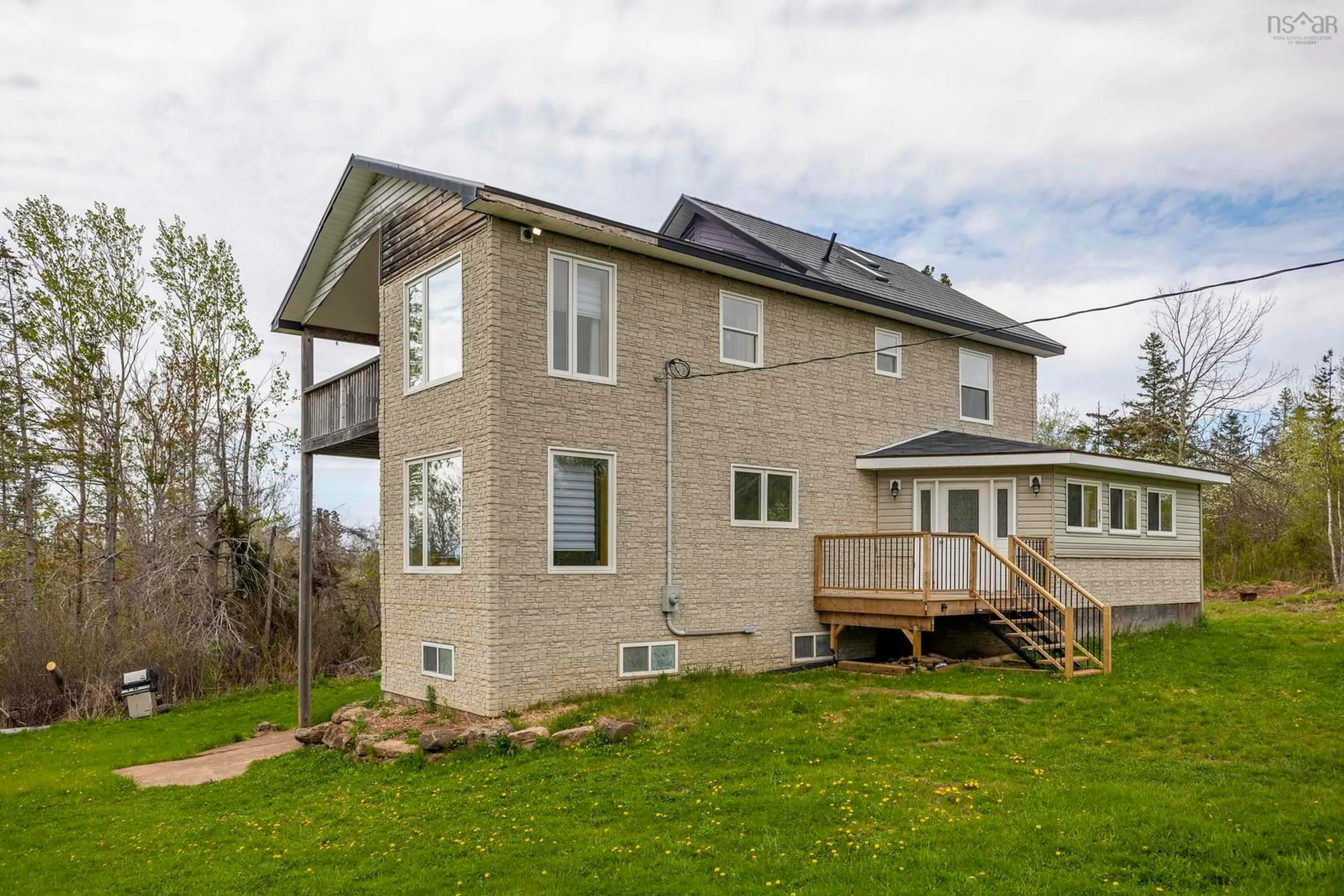 A pic from outside/outdoor area/front of a property/back of a property/a pic from drone, building for 217 Mcauley Rd, Hedgeville Nova Scotia B0K 1N0