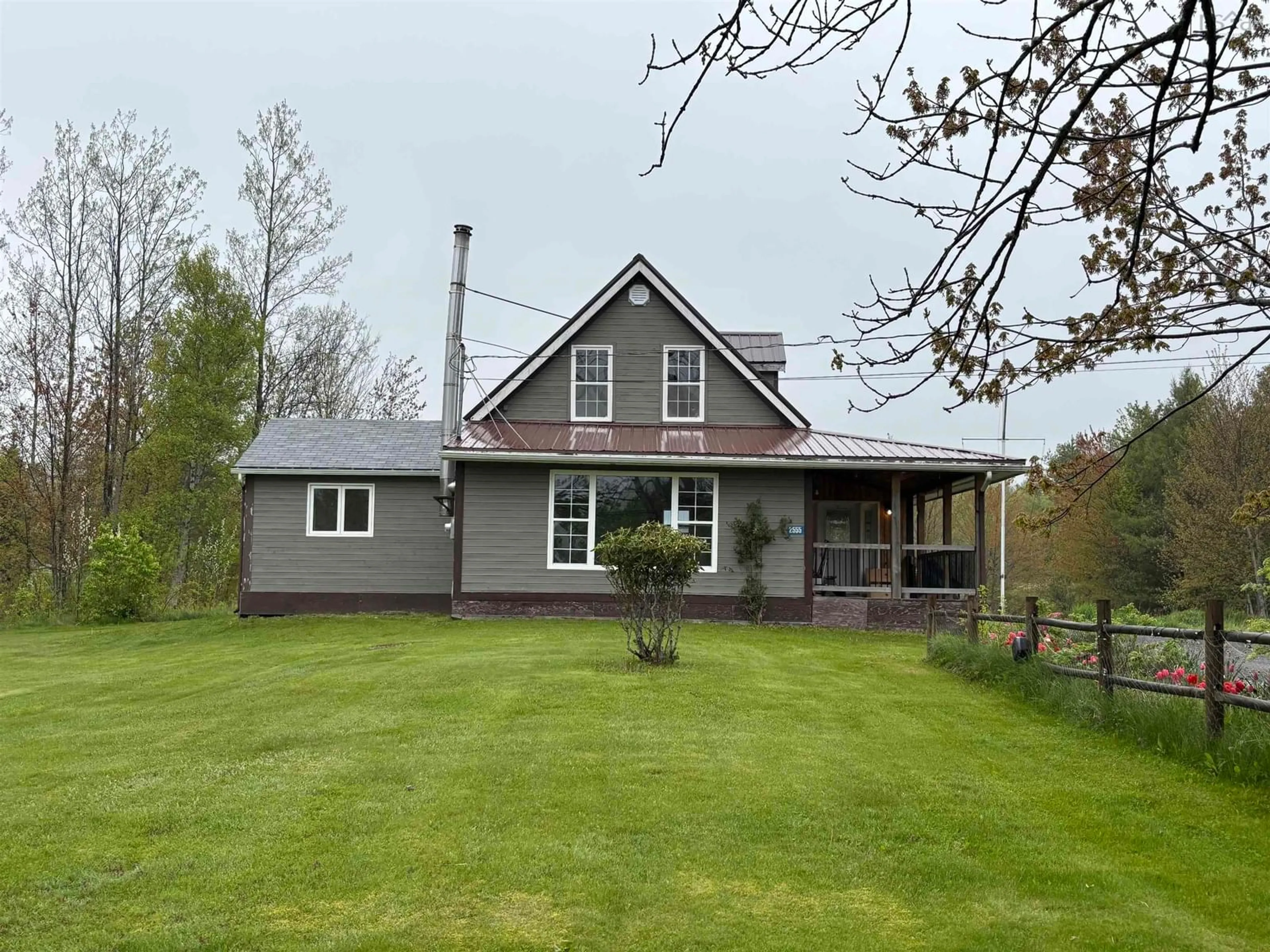 A pic from outside/outdoor area/front of a property/back of a property/a pic from drone, unknown for 2555 Highway 376, Lyons Brook Nova Scotia B0K 1H0