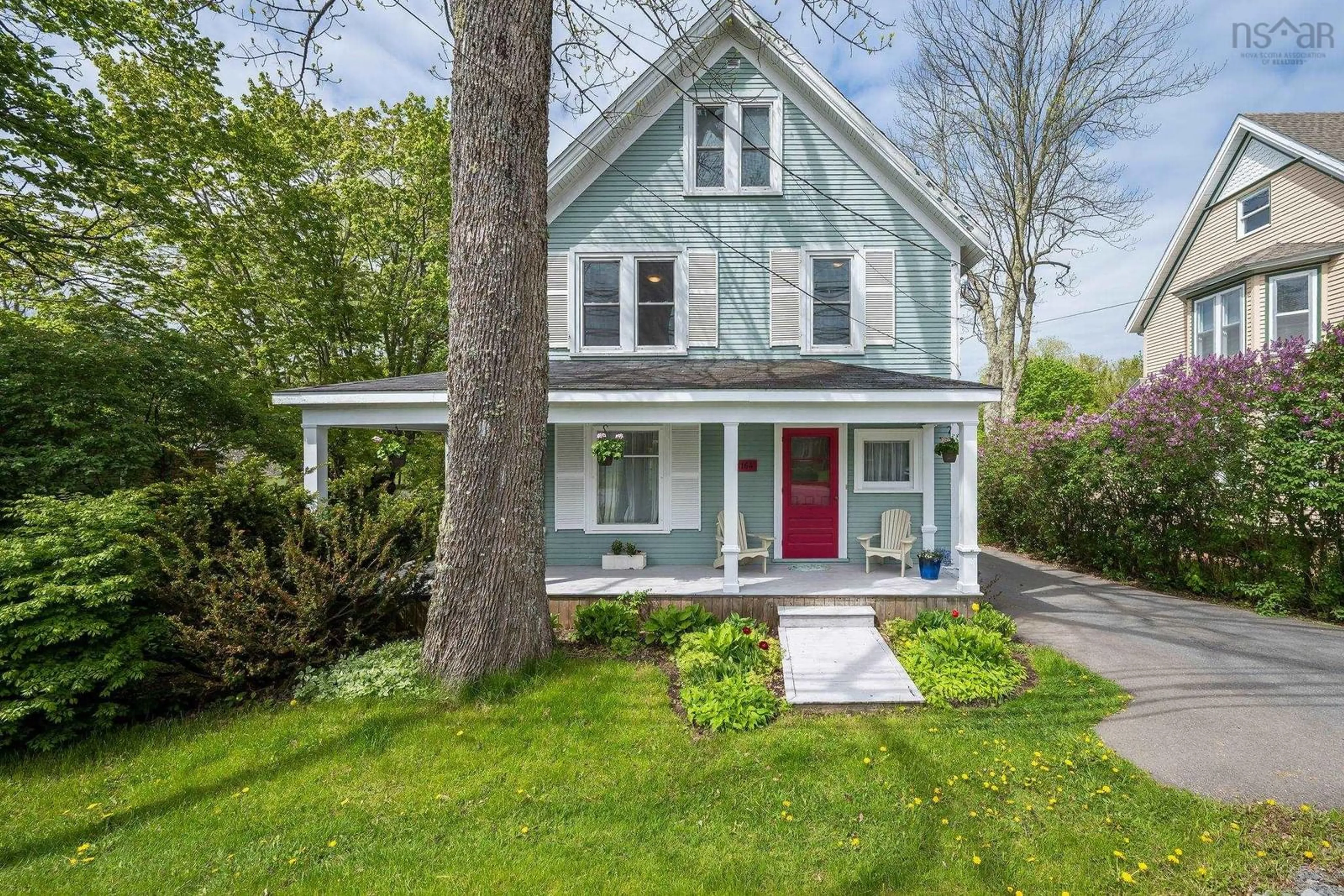 Home with vinyl exterior material, street for 1164 King St, Windsor Nova Scotia B0N 2T0