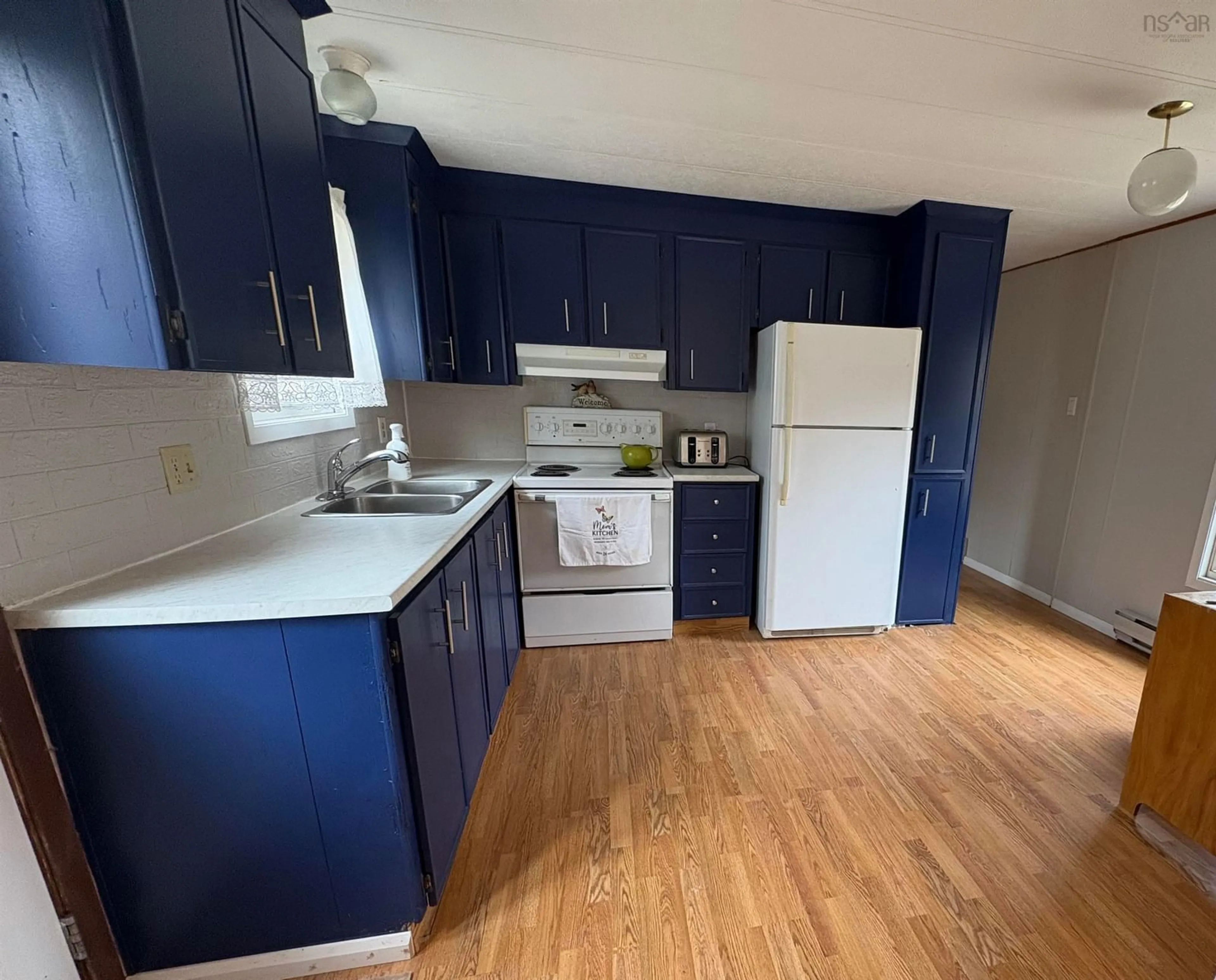 Standard kitchen, wood/laminate floor for 293 Gorman Rd, Afton Nova Scotia B0H 1A0