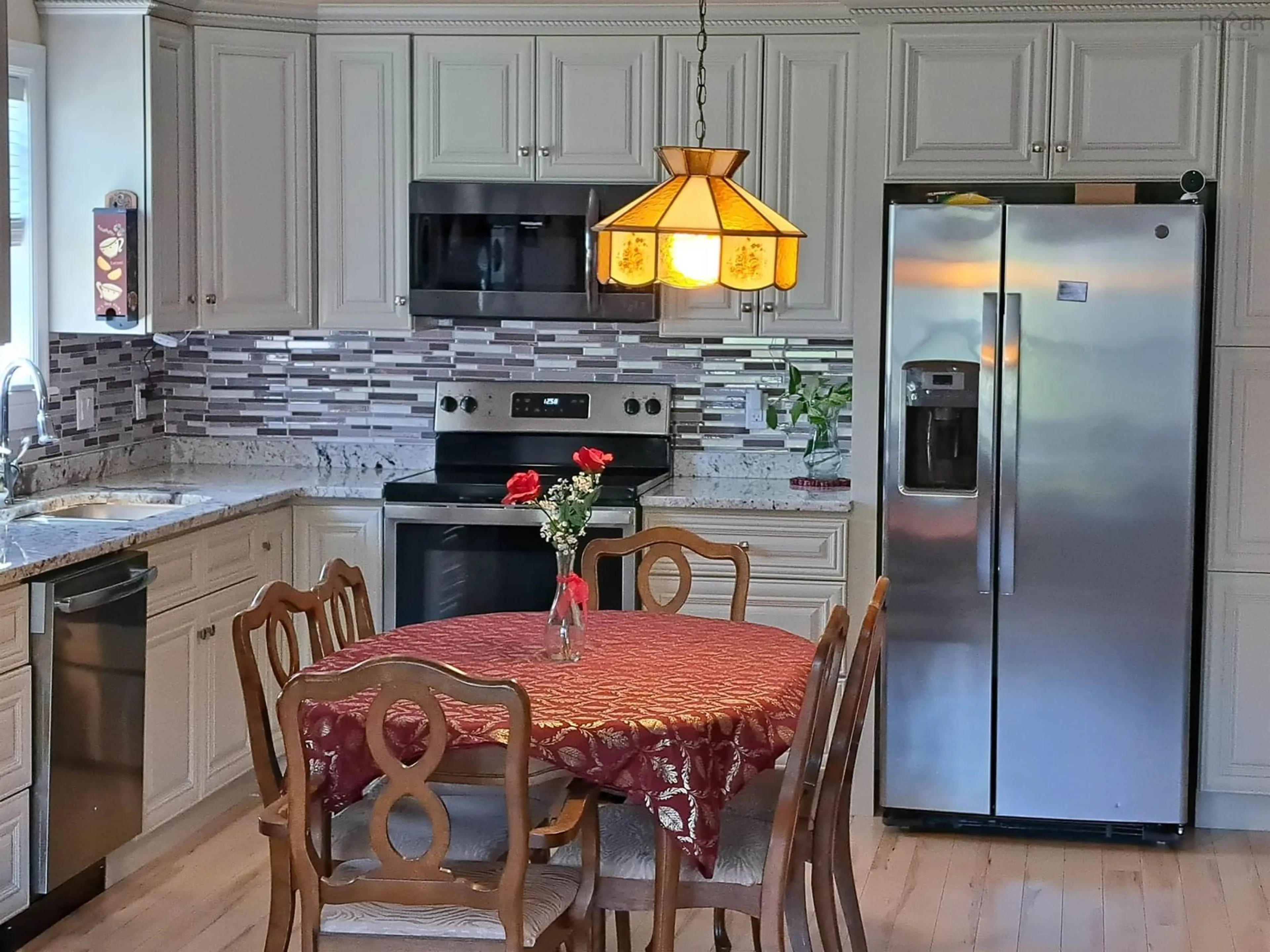 Open concept kitchen, ceramic/tile floor for 42 Covington Pl, Bible Hill Nova Scotia B2N 0J8