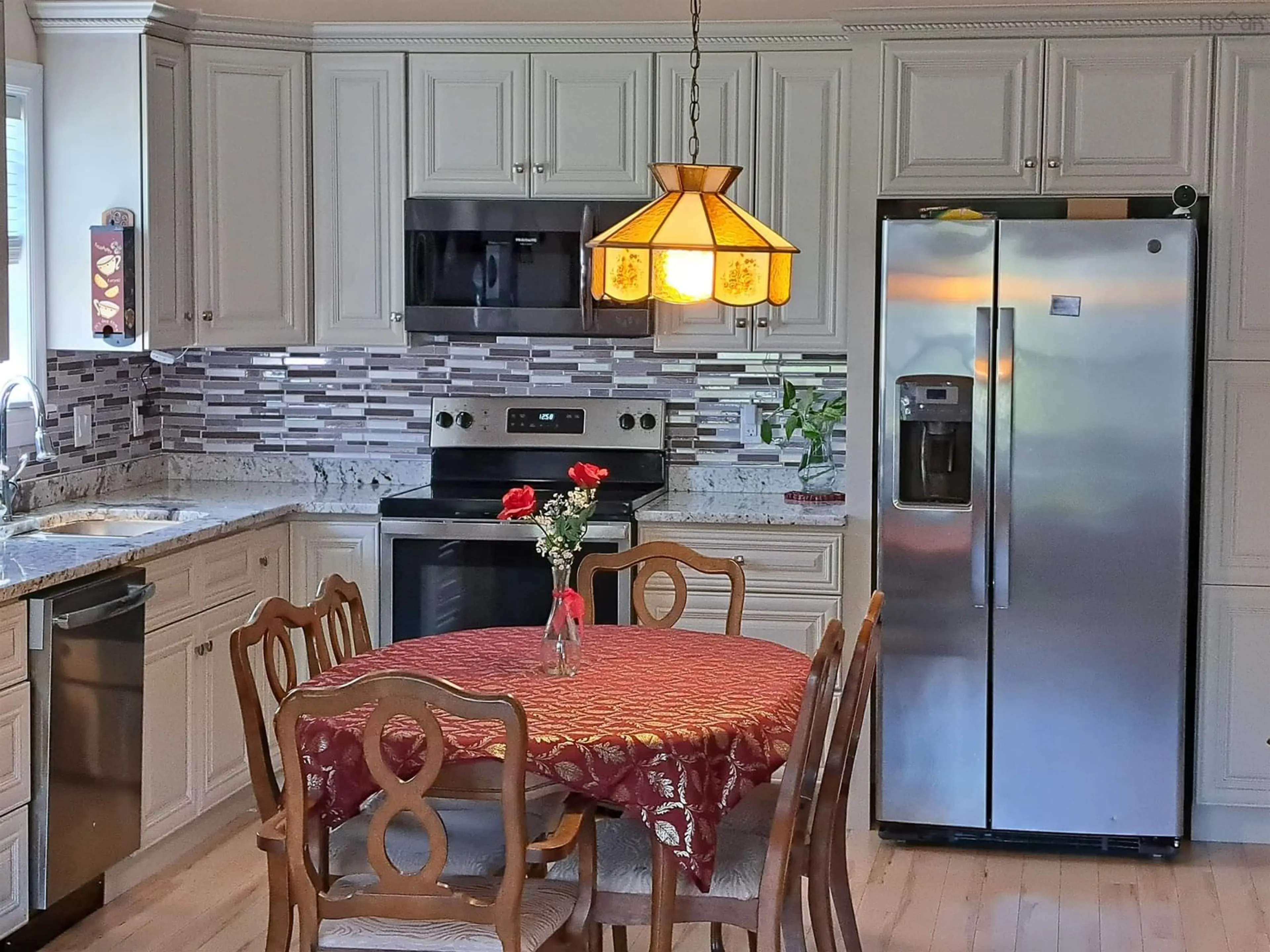 Open concept kitchen, ceramic/tile floor for 42 Covington Pl, Bible Hill Nova Scotia B2N 0J8