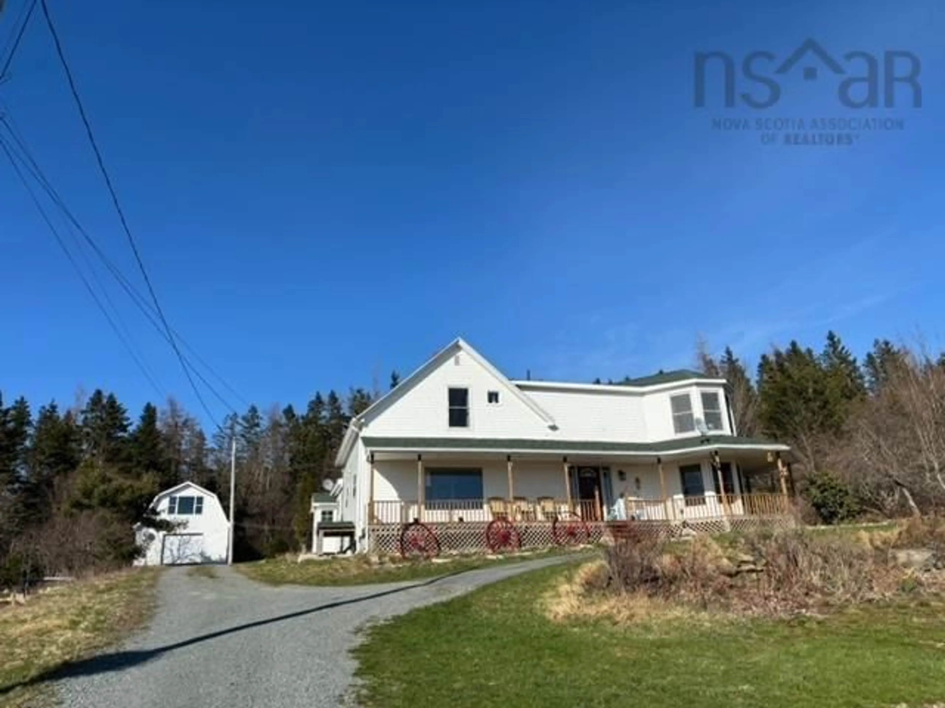 A pic from outside/outdoor area/front of a property/back of a property/a pic from drone, unknown for 23159 Highway 7, Watt Section Nova Scotia B0J 3B0
