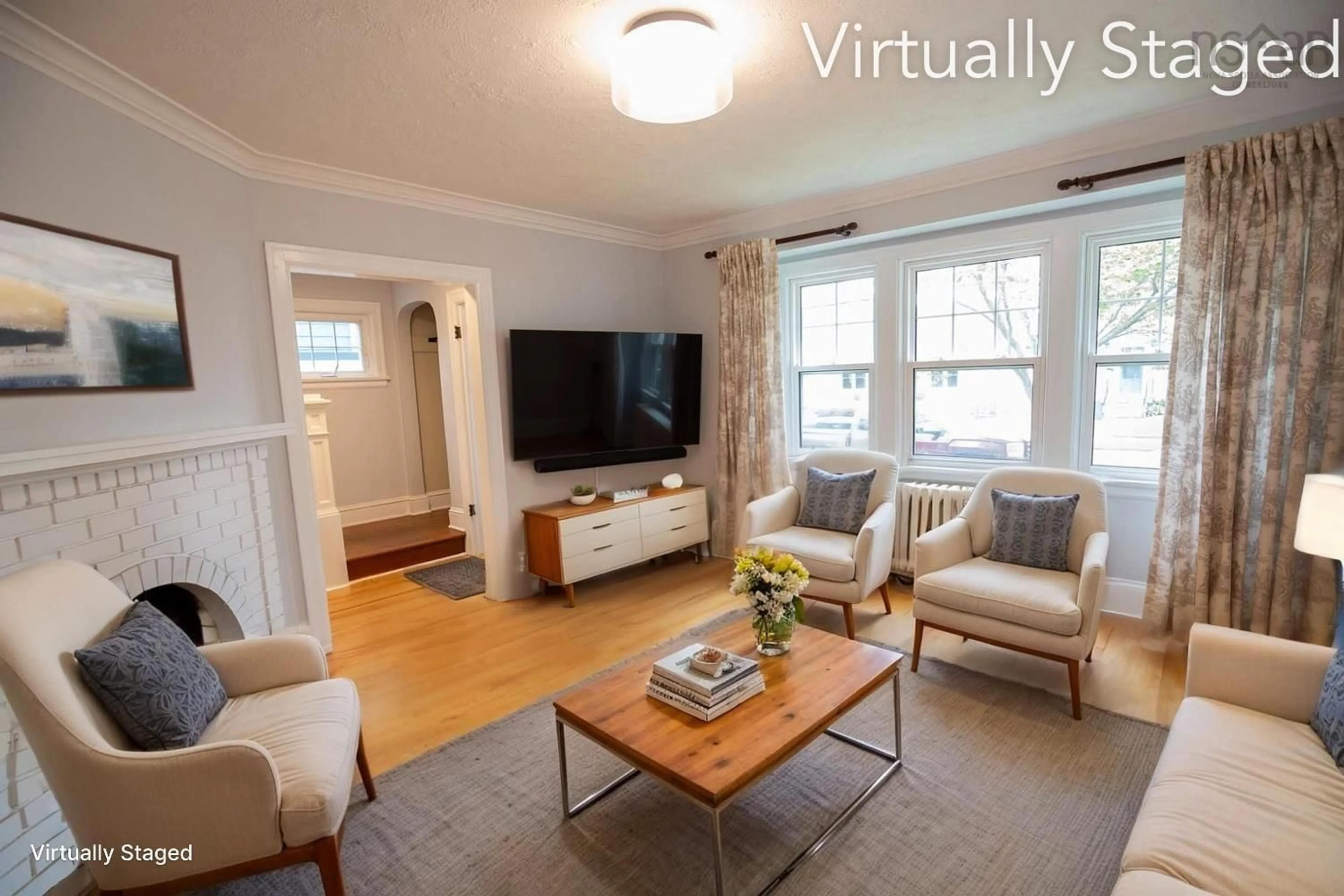 Living room with furniture, unknown for 6532 Summit St, Halifax Nova Scotia B3L 1S3