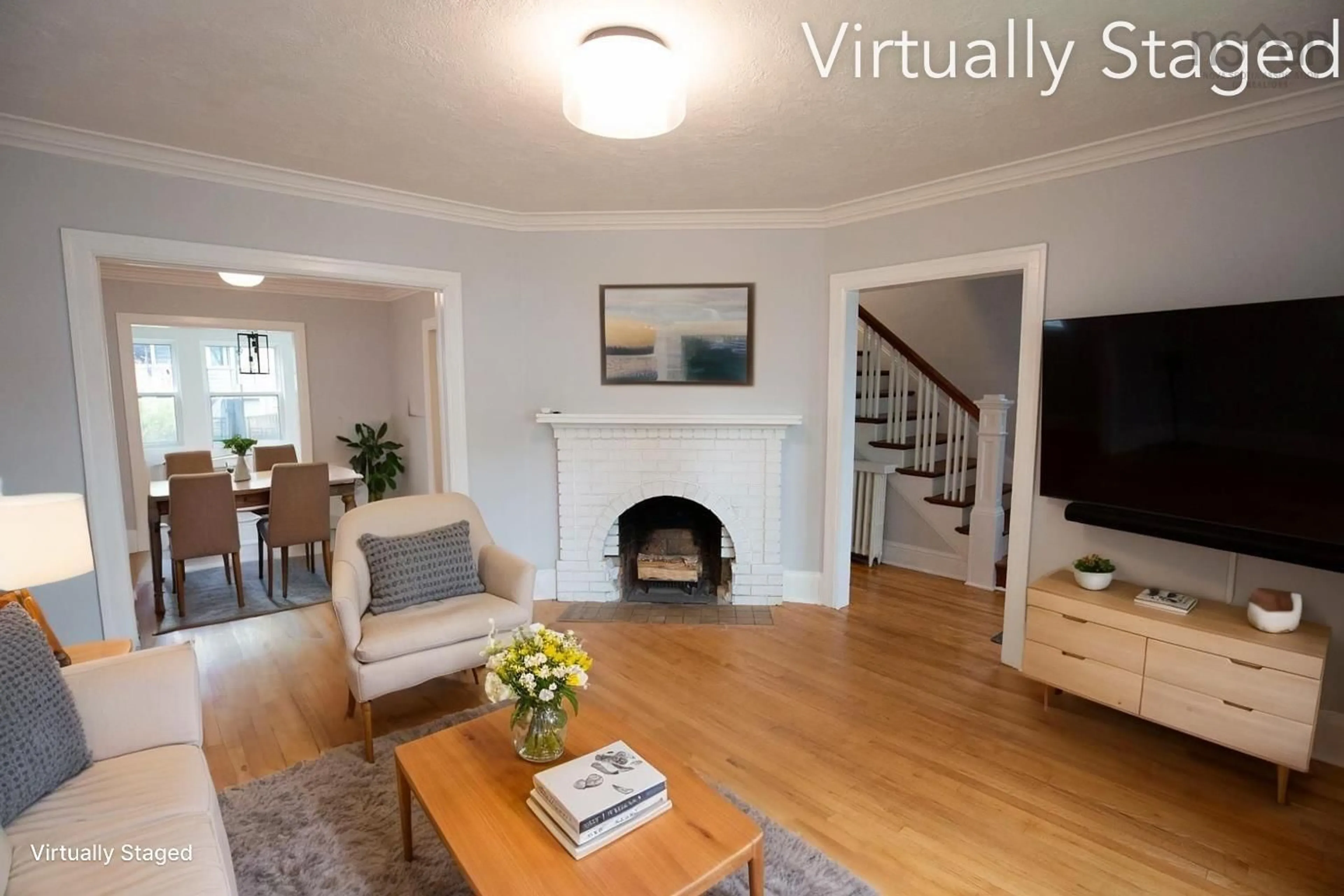Living room with furniture, unknown for 6532 Summit St, Halifax Nova Scotia B3L 1S3