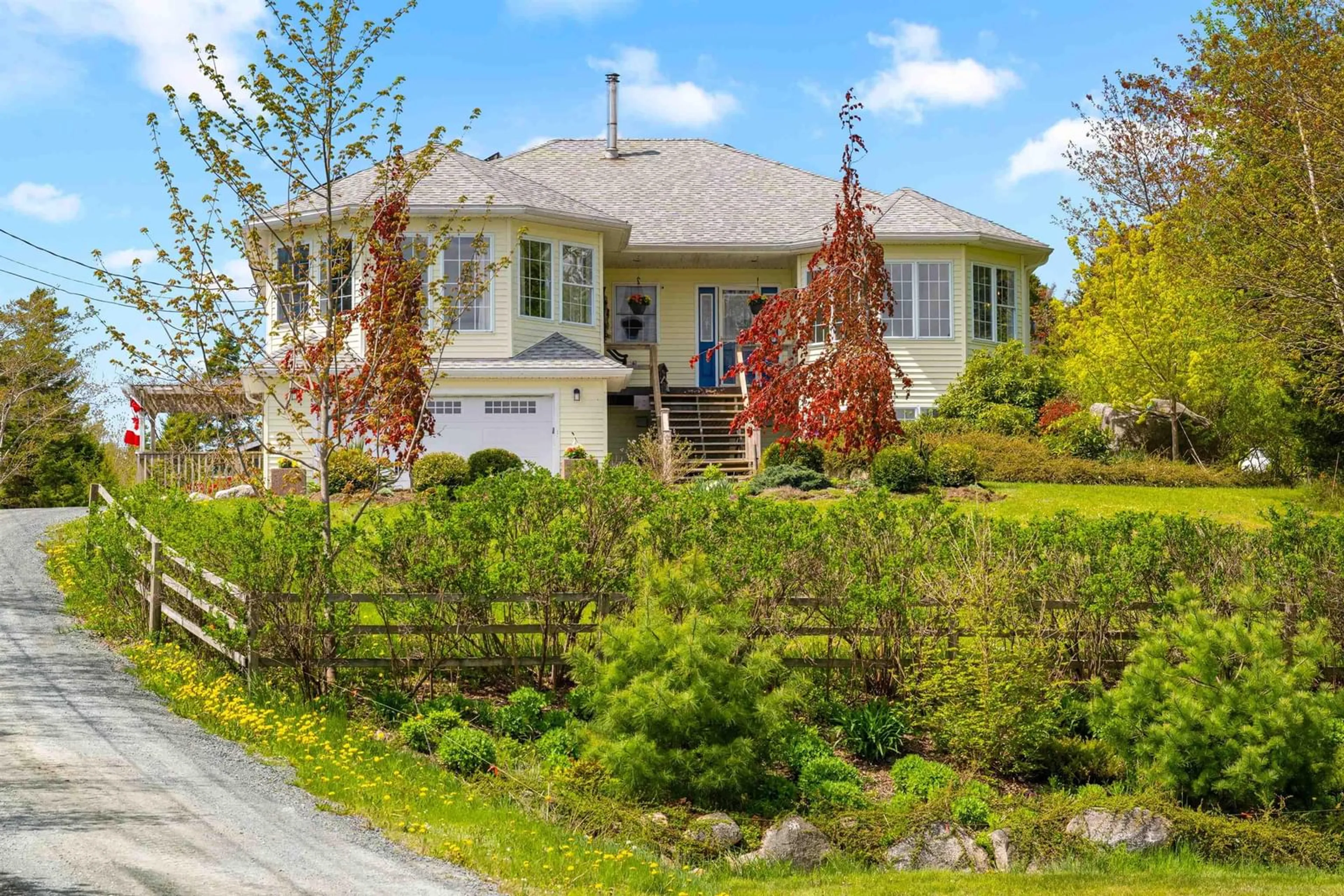 Home with vinyl exterior material, street for 640 Myra Rd, Porters Lake Nova Scotia B3E 1G4