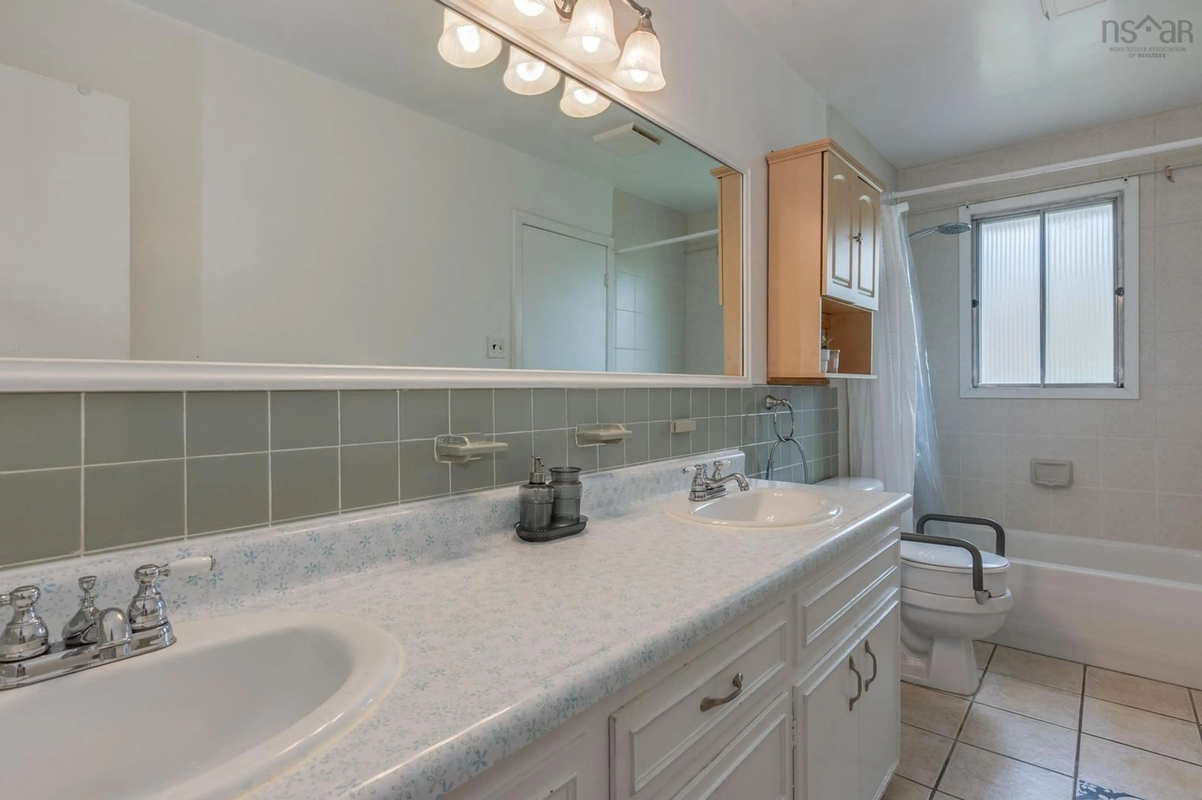 Standard bathroom, ceramic/tile floor for 22 Birkdale Cres, Halifax Nova Scotia B3M 1H5
