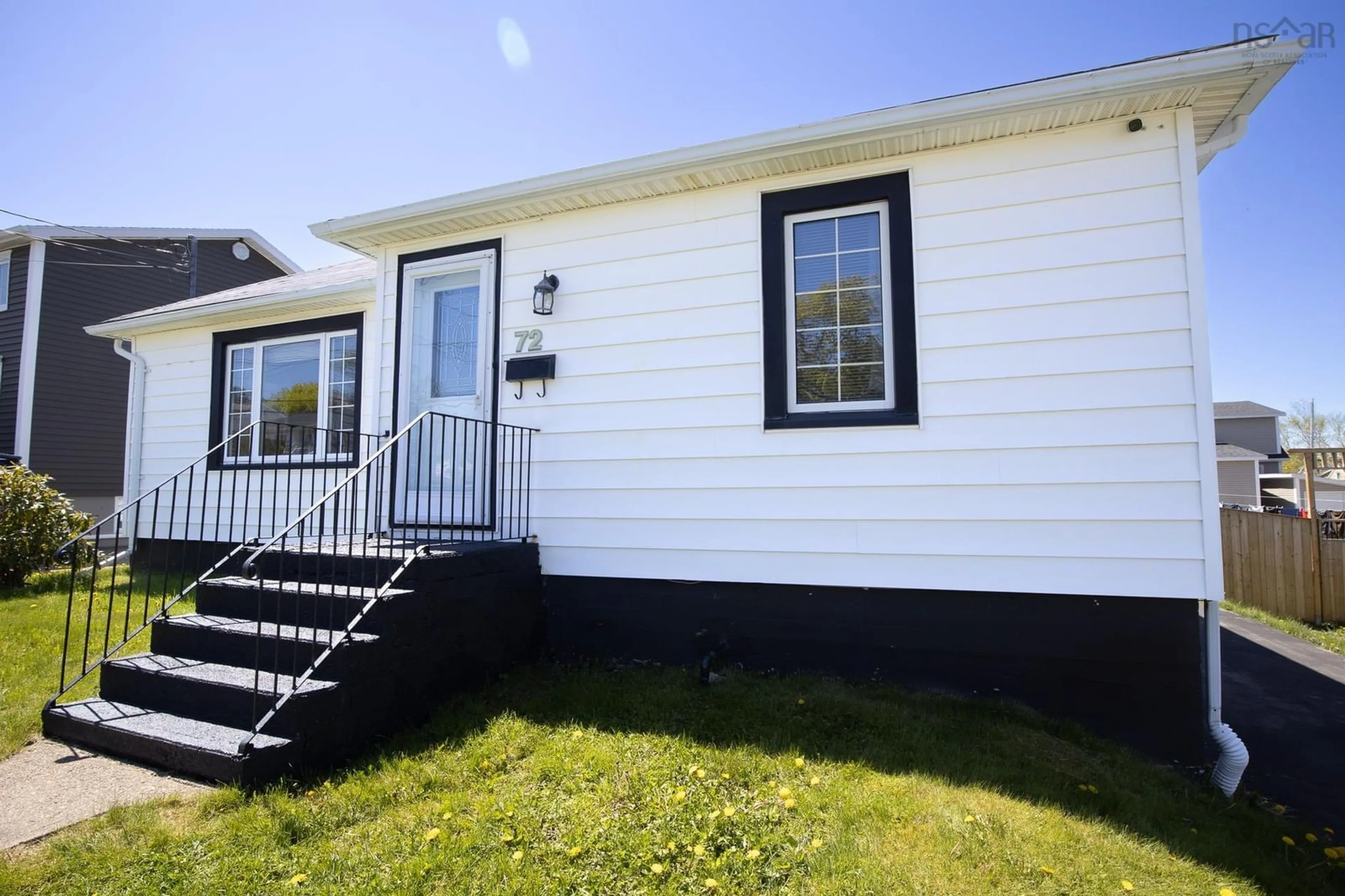 Home with vinyl exterior material, unknown for 72 Harbourview Drive, Sydney Nova Scotia B1S 2A9