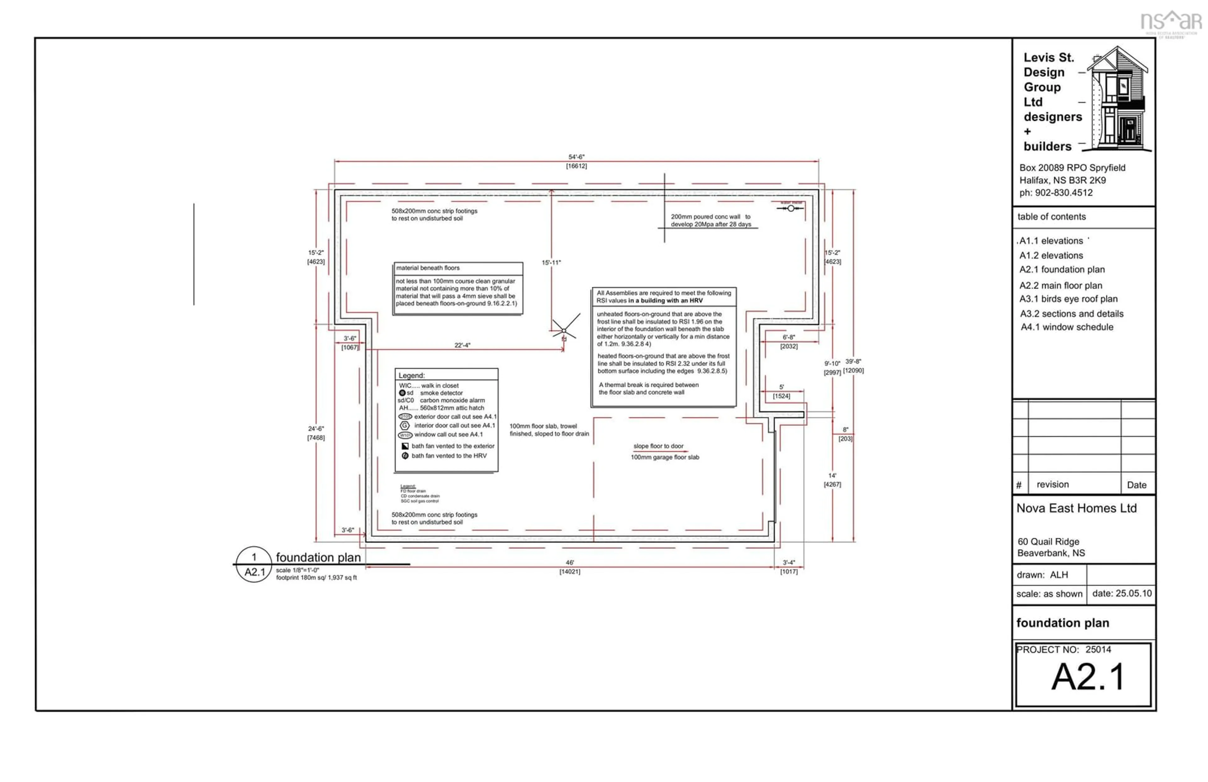 Floor plan for 60 Quail Ridge, Beaver Bank Nova Scotia B4G 0C8