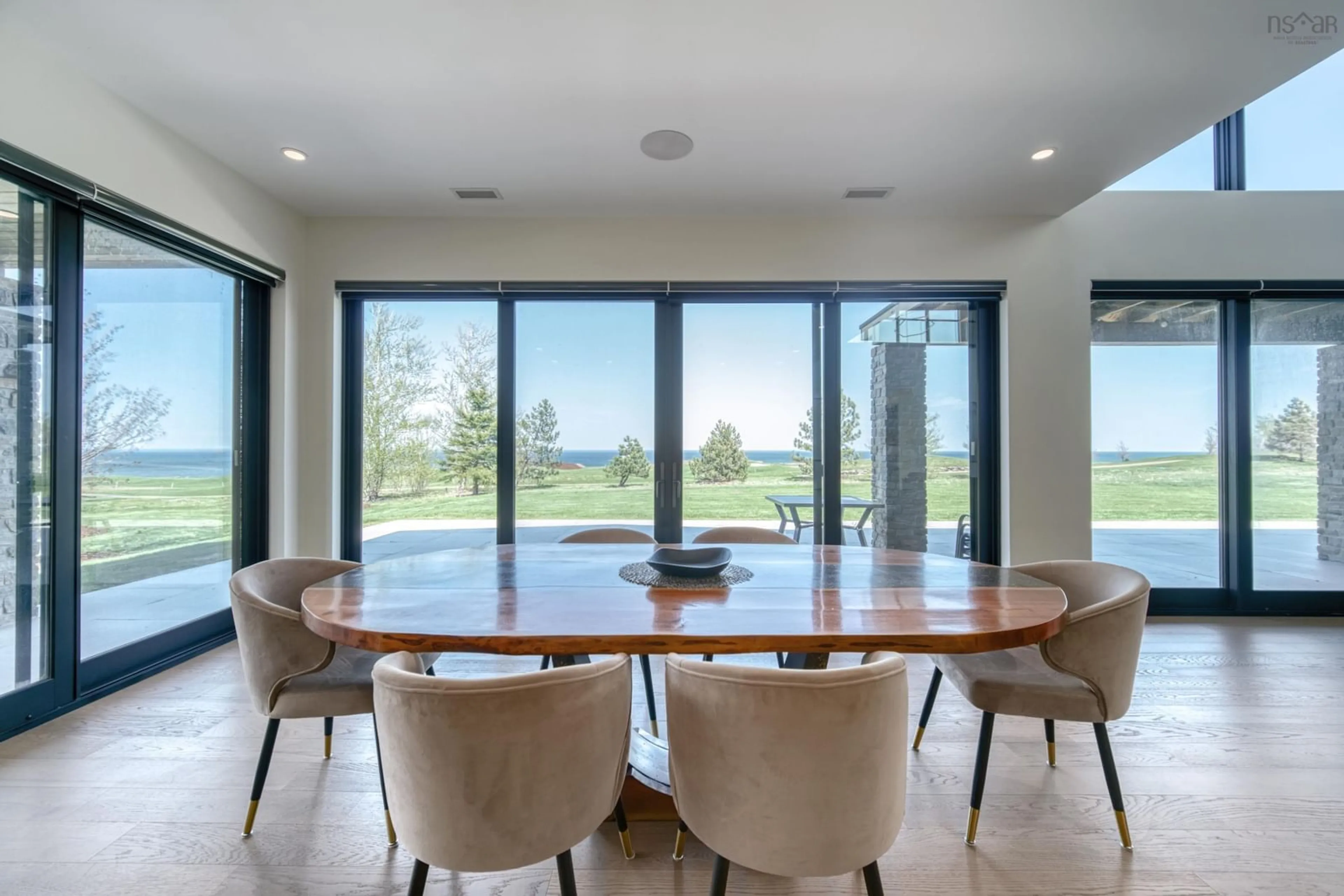 Dining room, ceramic/tile floor for 200 Harbourside Dr, Fox Harbour Nova Scotia B0K 1Y0