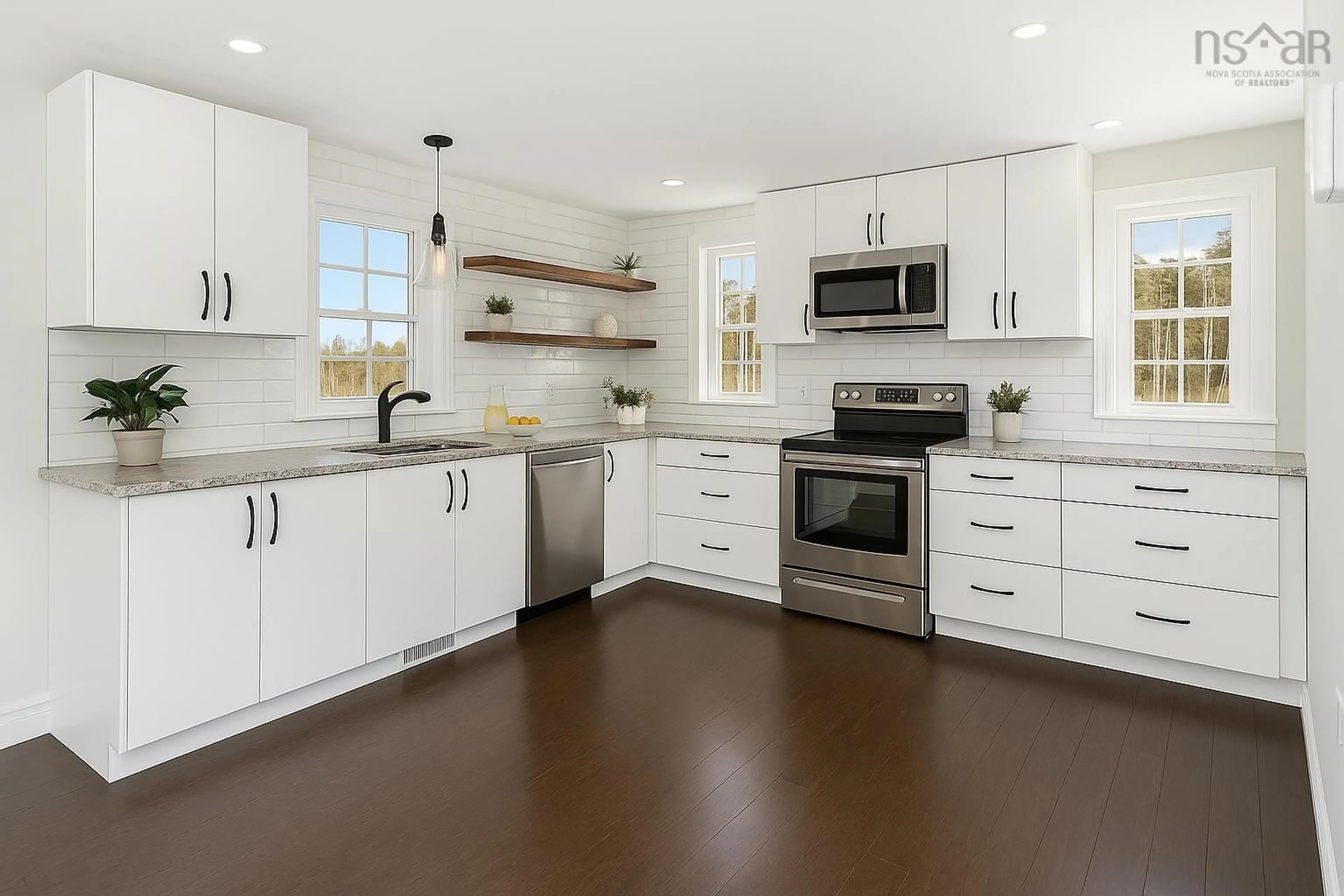Open concept kitchen, unknown for 17 Ashcroft Ave, Harrietsfield Nova Scotia B3V 1A5