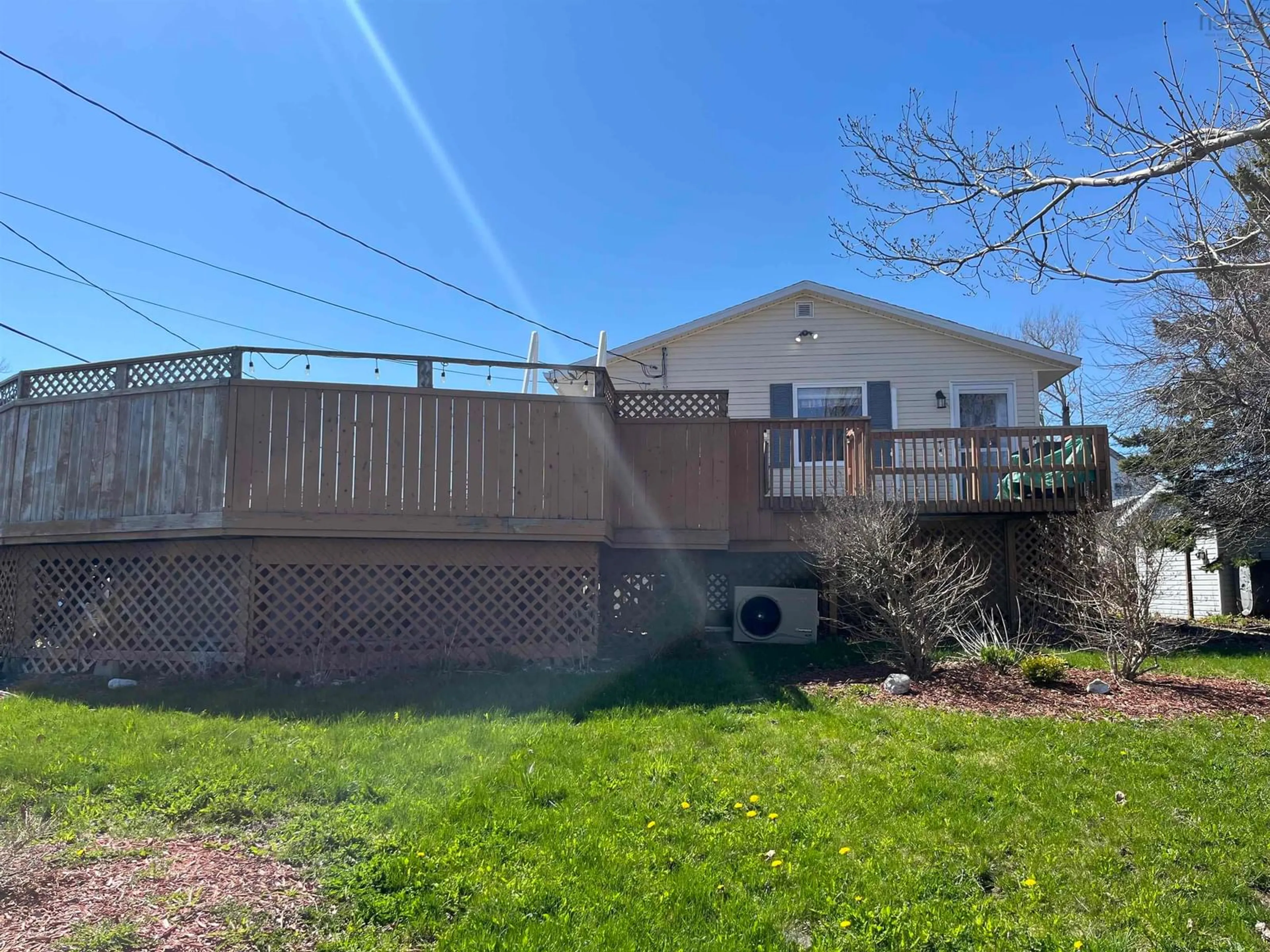 A pic from outside/outdoor area/front of a property/back of a property/a pic from drone, unknown for 2 Cyrus St, Glace Bay Nova Scotia B1A 6J7