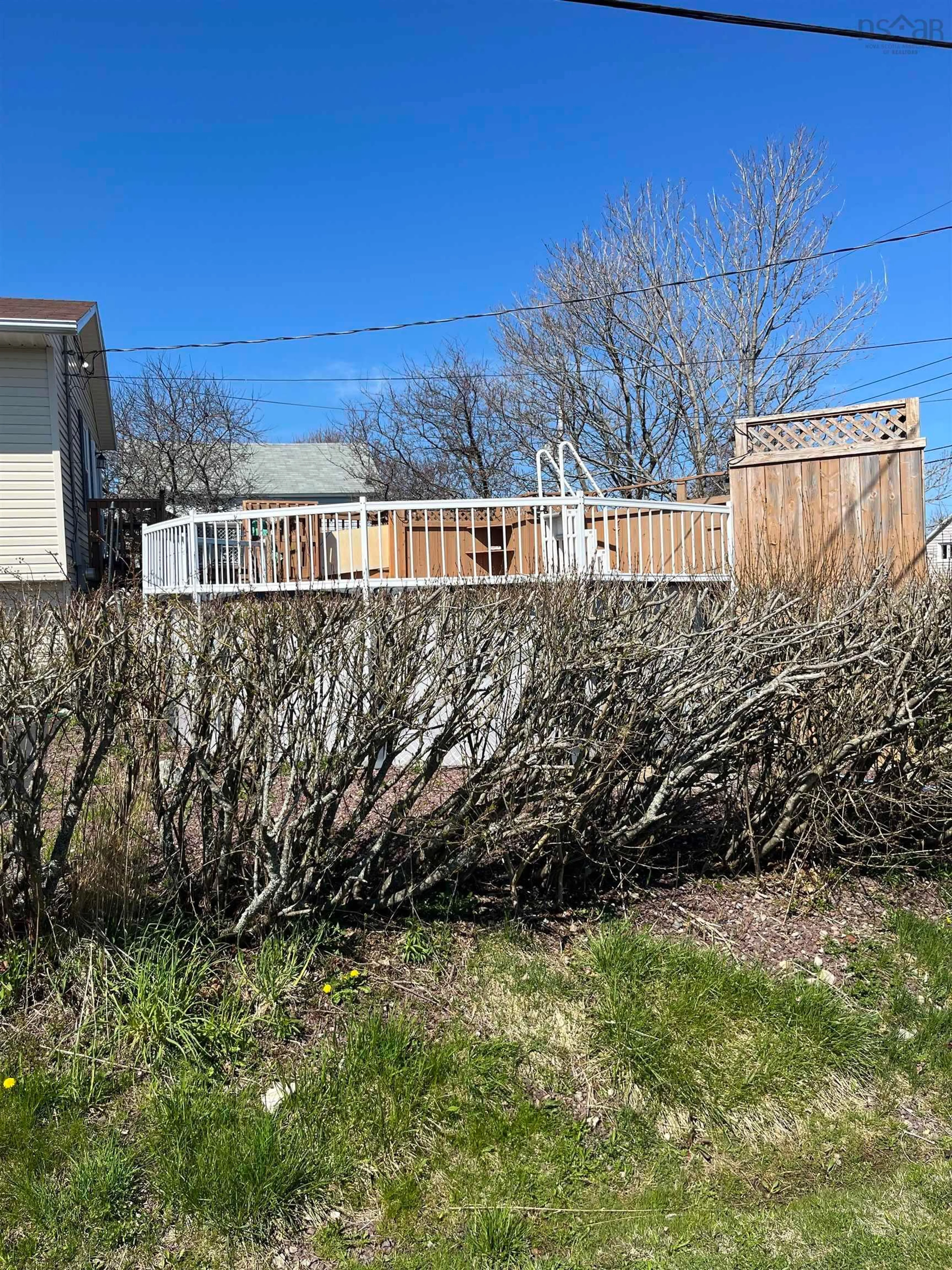A pic from outside/outdoor area/front of a property/back of a property/a pic from drone, street for 2 Cyrus St, Glace Bay Nova Scotia B1A 6J7