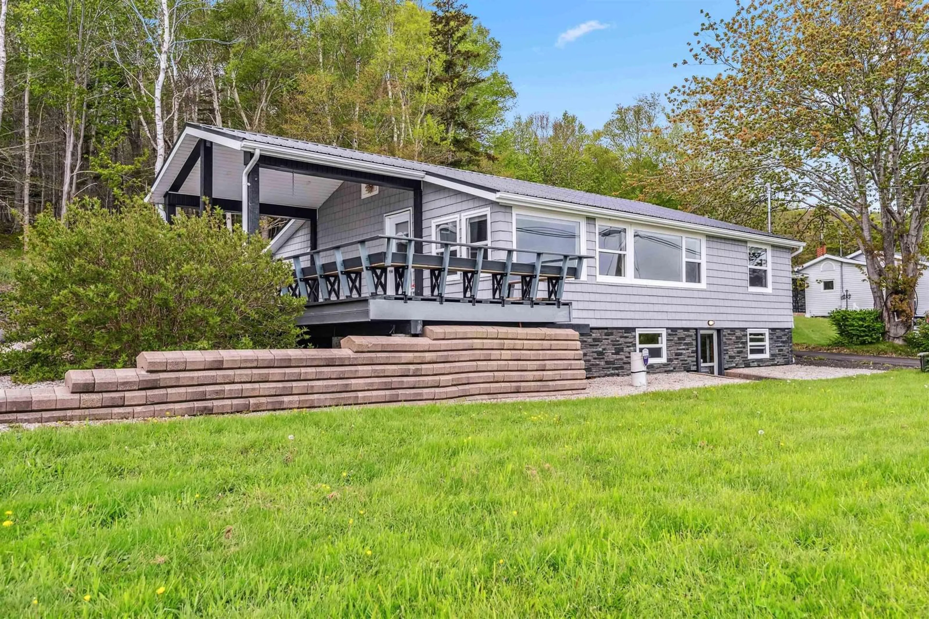Home with vinyl exterior material, water/lake/river/ocean view for 377 Shore Rd, Bay View Nova Scotia B0V 1A0