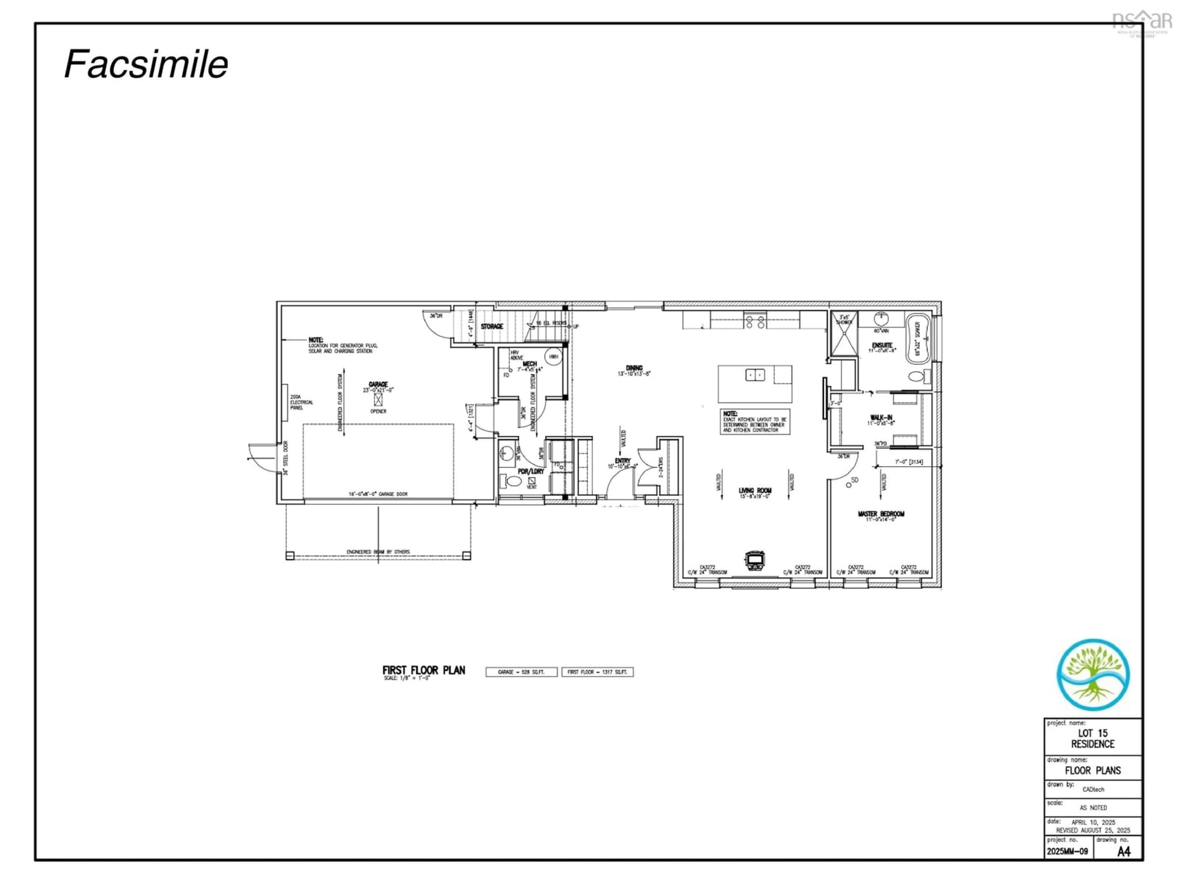 Floor plan for Douglaswood Dr #Lot 15, Lakelands Nova Scotia B0N 1Z0