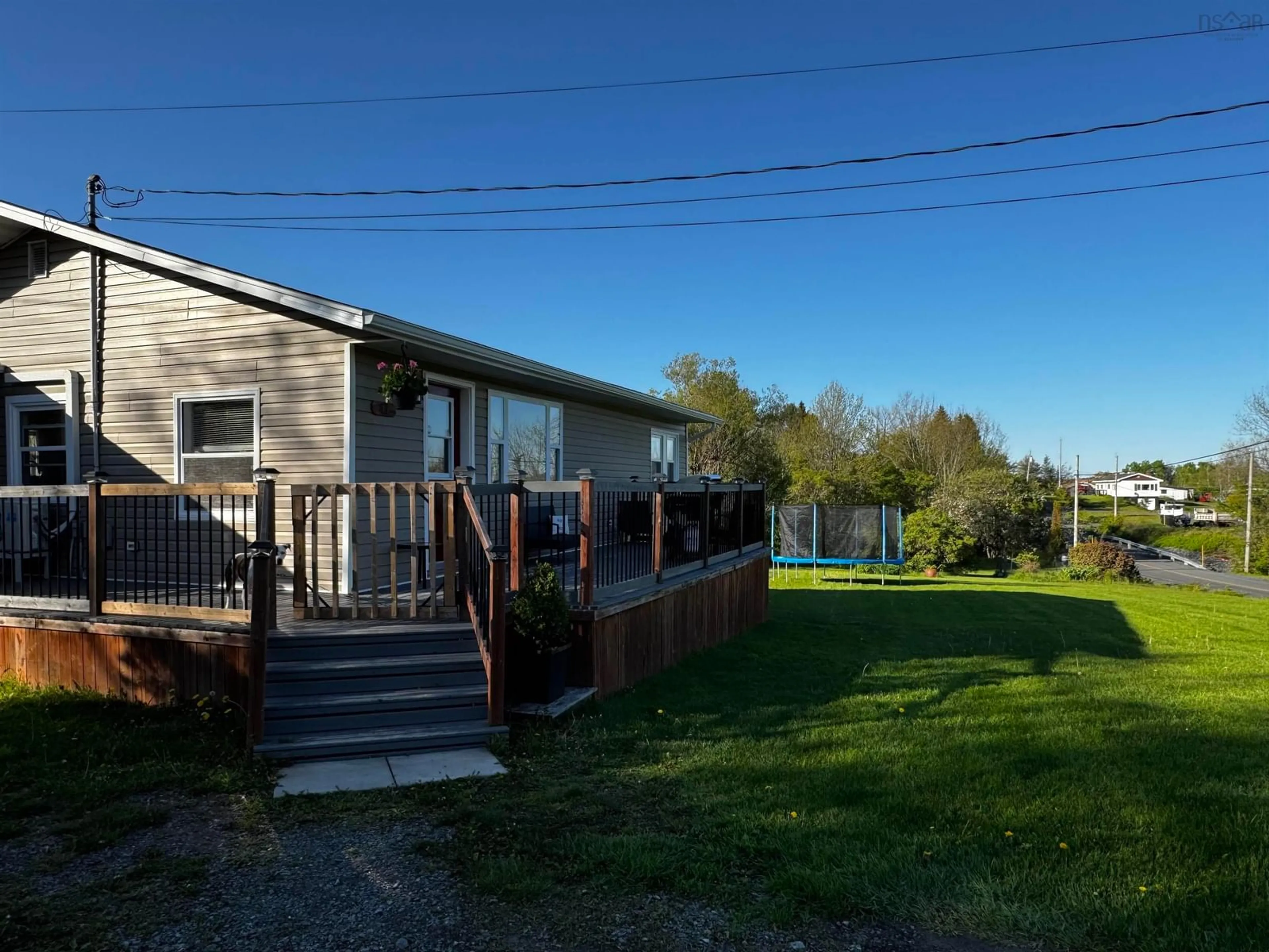 A pic from outside/outdoor area/front of a property/back of a property/a pic from drone, water/lake/river/ocean view for 41 Mckinley Rd, Mount Denson Nova Scotia B0P 1L0