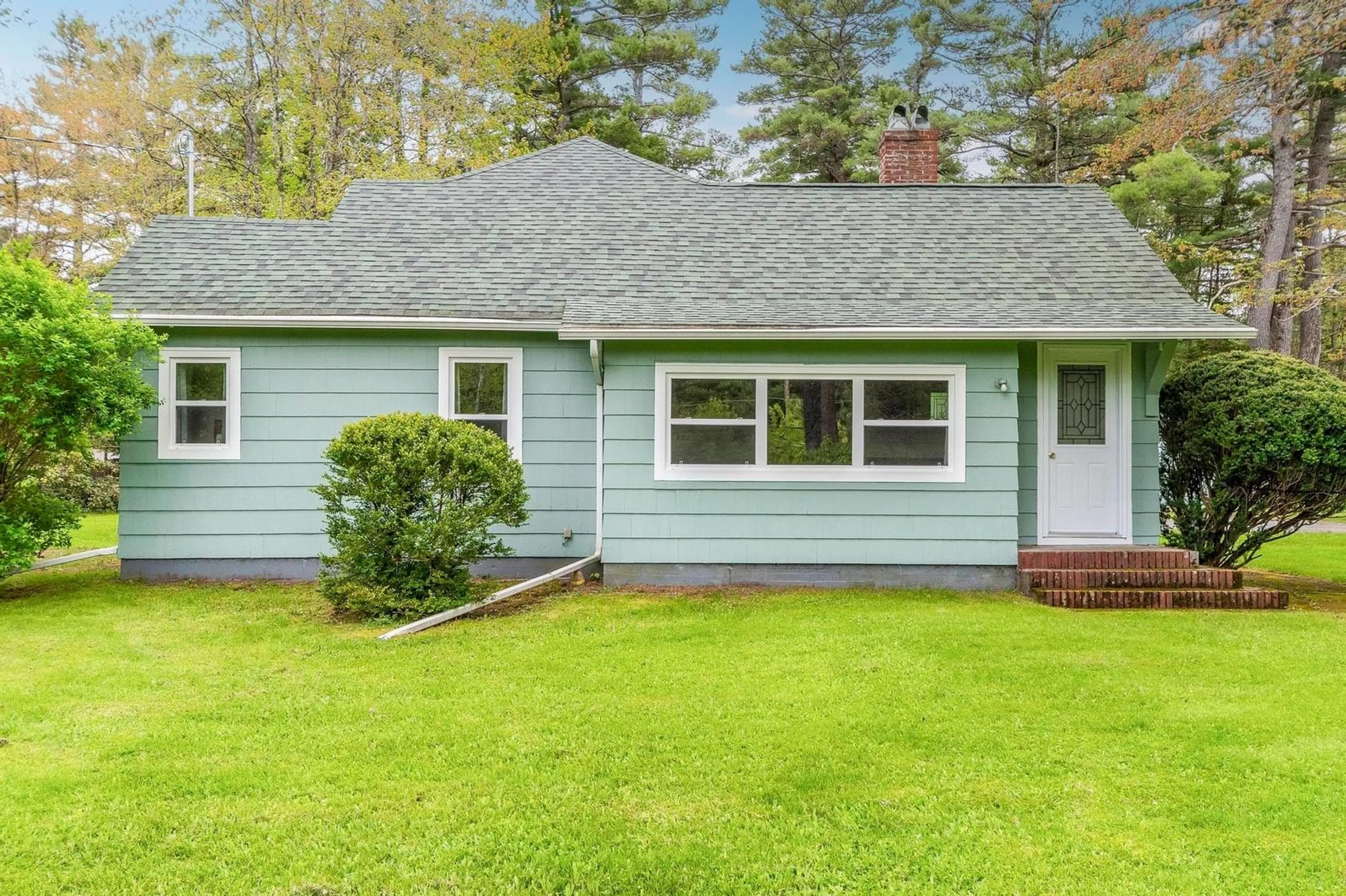 Home with vinyl exterior material, street for 452 Highway 236, Stanley Nova Scotia B0N 2H0