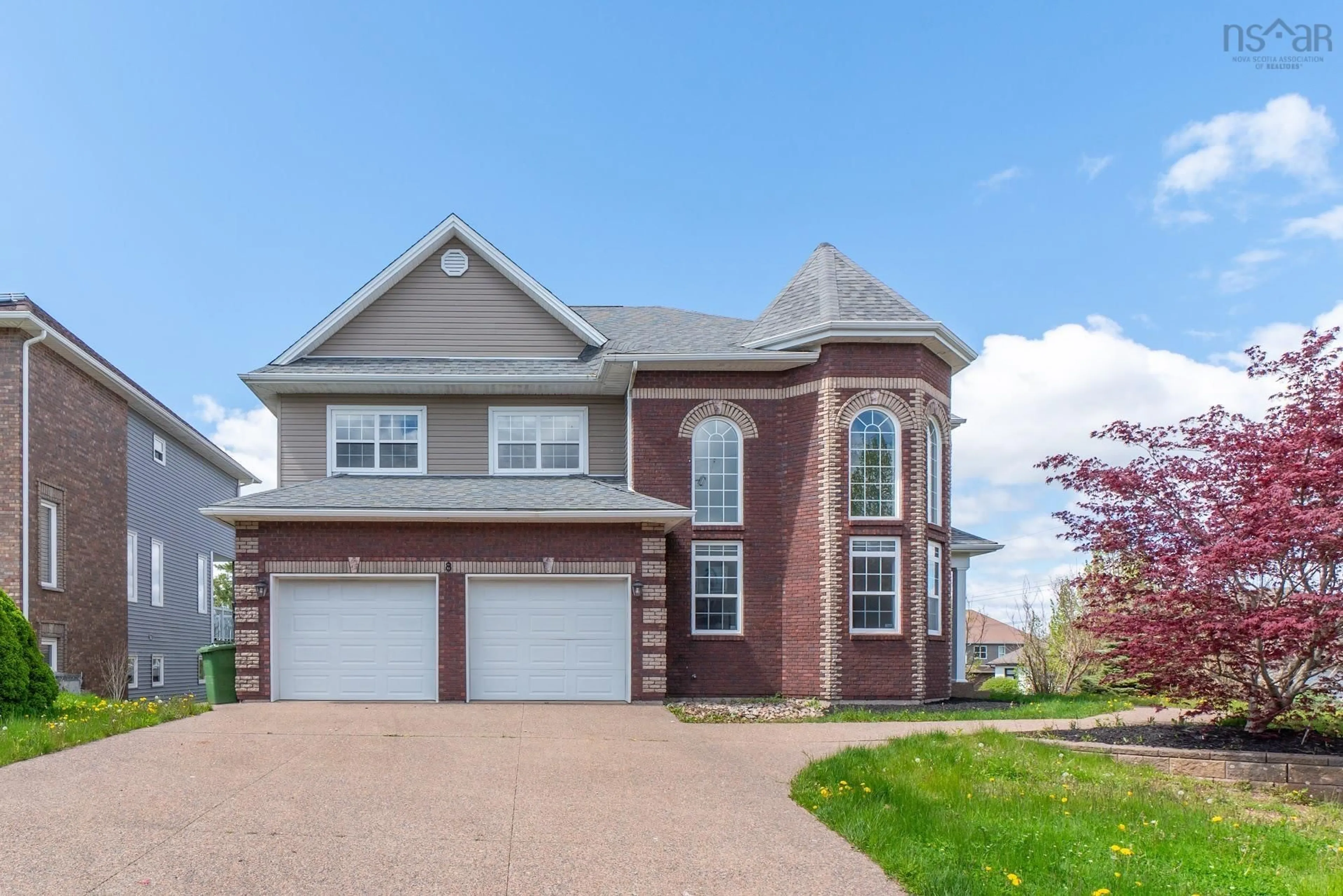 Home with brick exterior material, street for 8 Shaughnessy Pl, Bedford Nova Scotia B4A 0A1