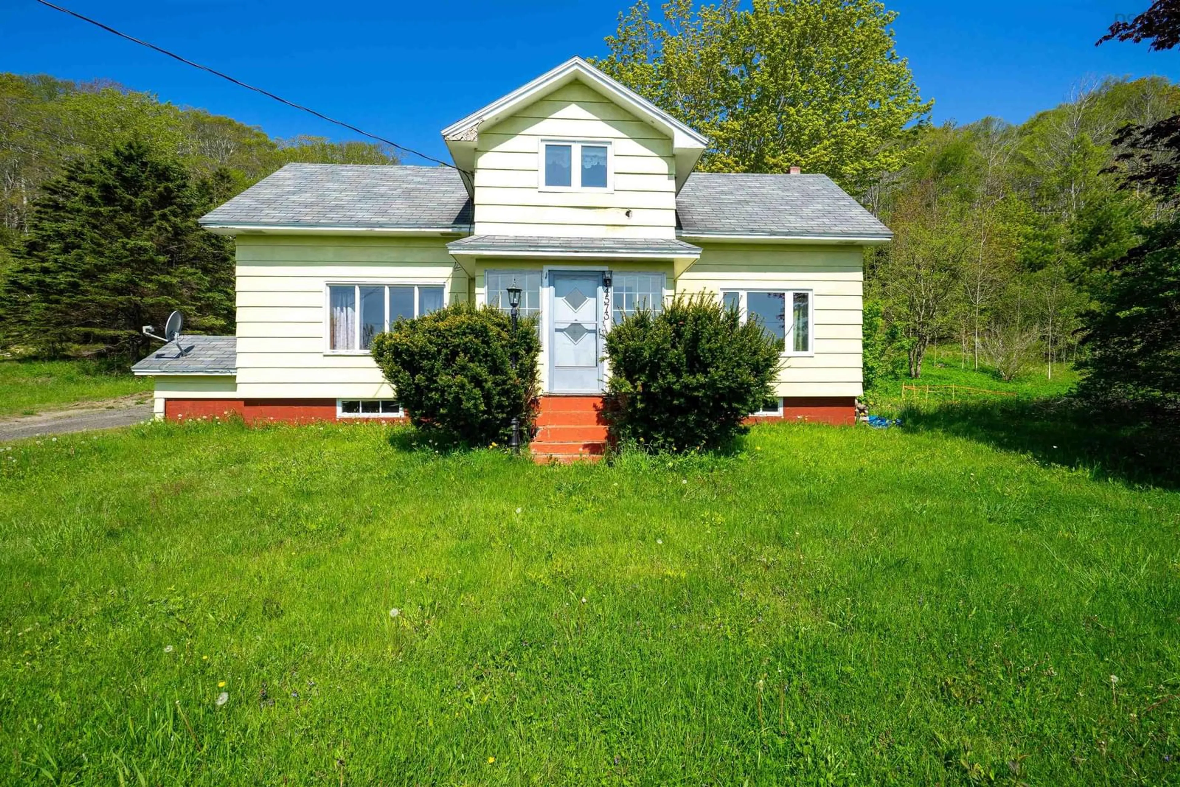 A pic from outside/outdoor area/front of a property/back of a property/a pic from drone, building for 4573 Highway 217, Tiddville Nova Scotia B0V 1E0