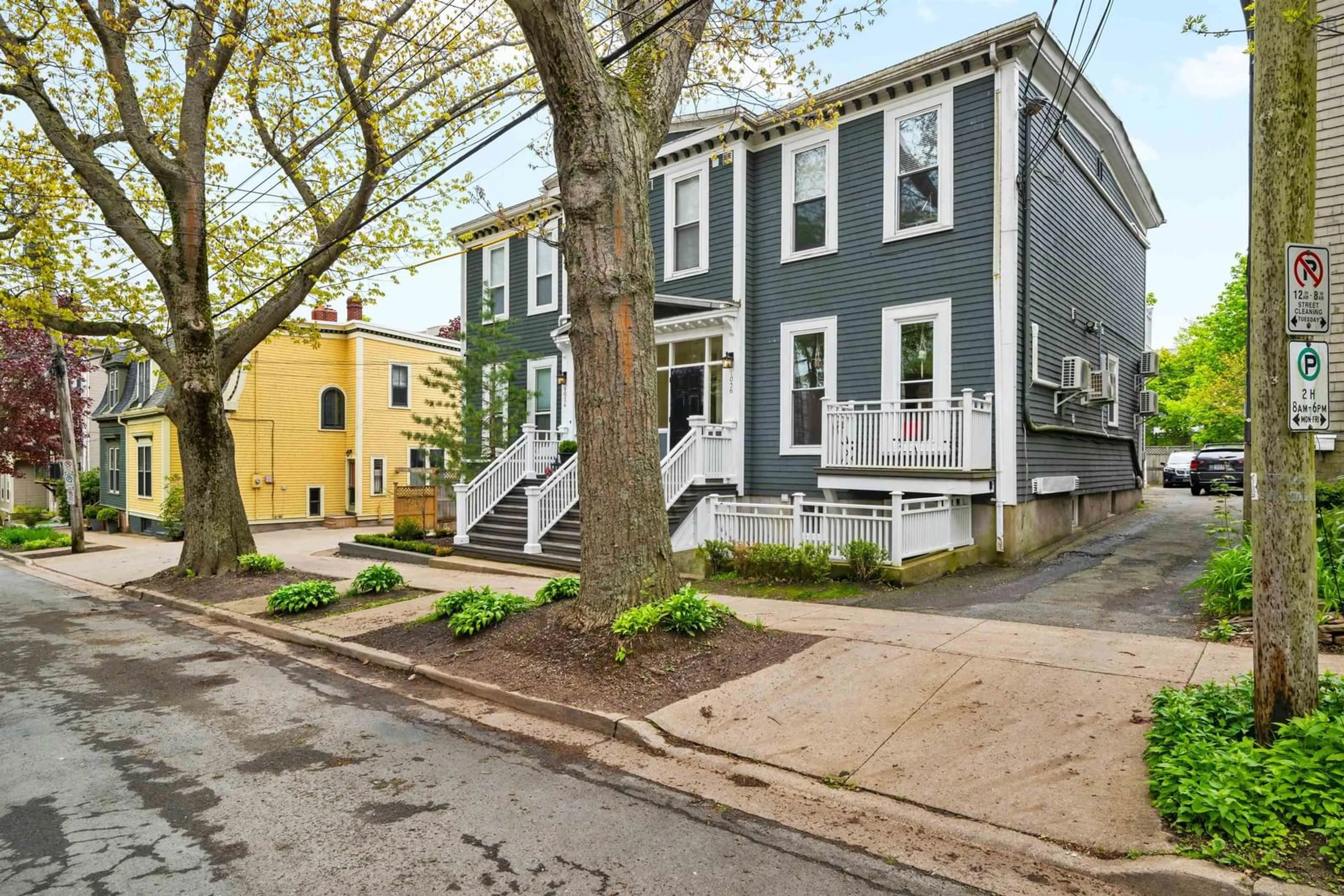 Patio, street for 1036 Bland St #7, Halifax Nova Scotia B3H 2S8