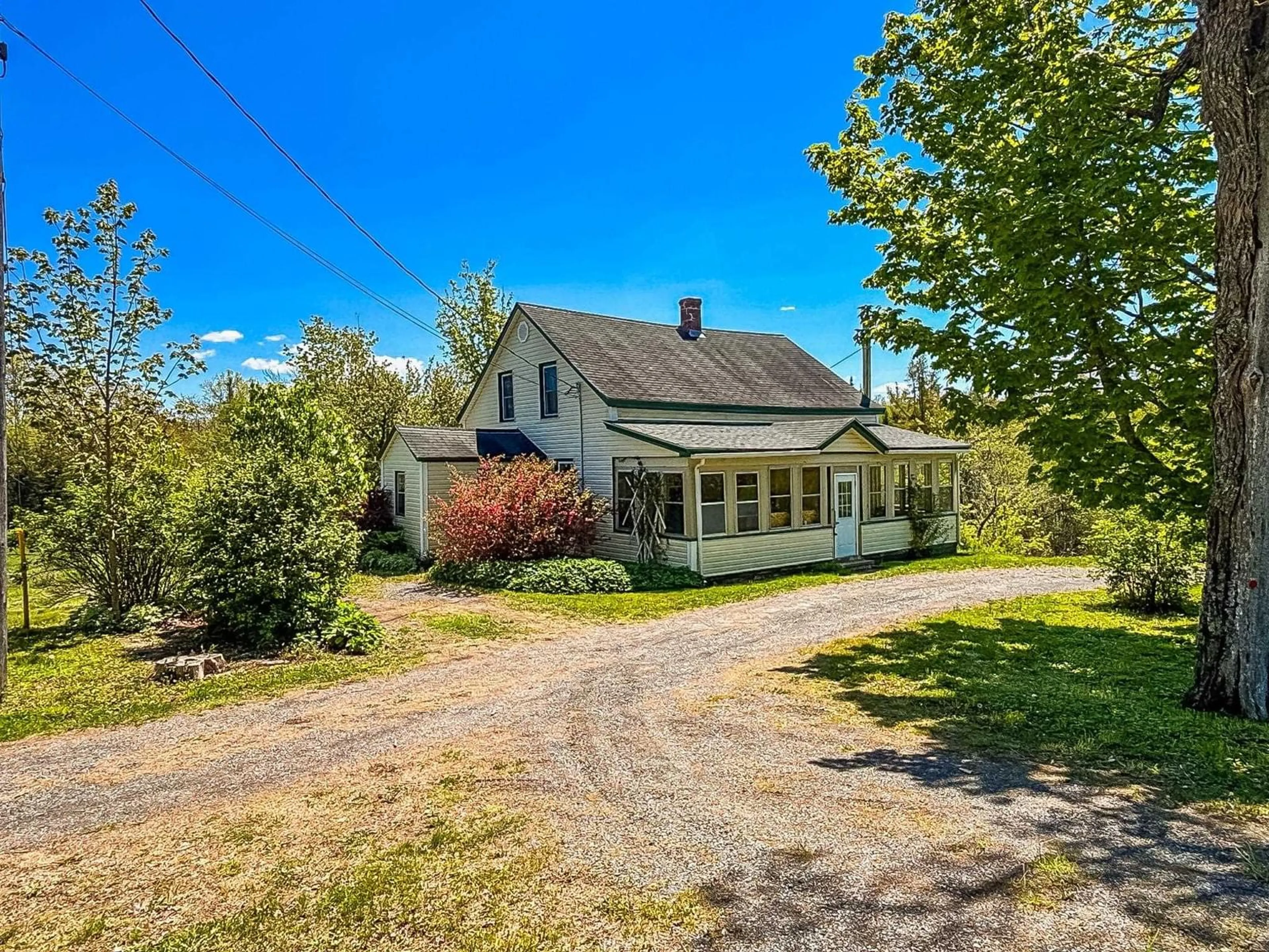 A pic from outside/outdoor area/front of a property/back of a property/a pic from drone, street for 4215 Highway 208, Pleasant River Nova Scotia B0T 1X0