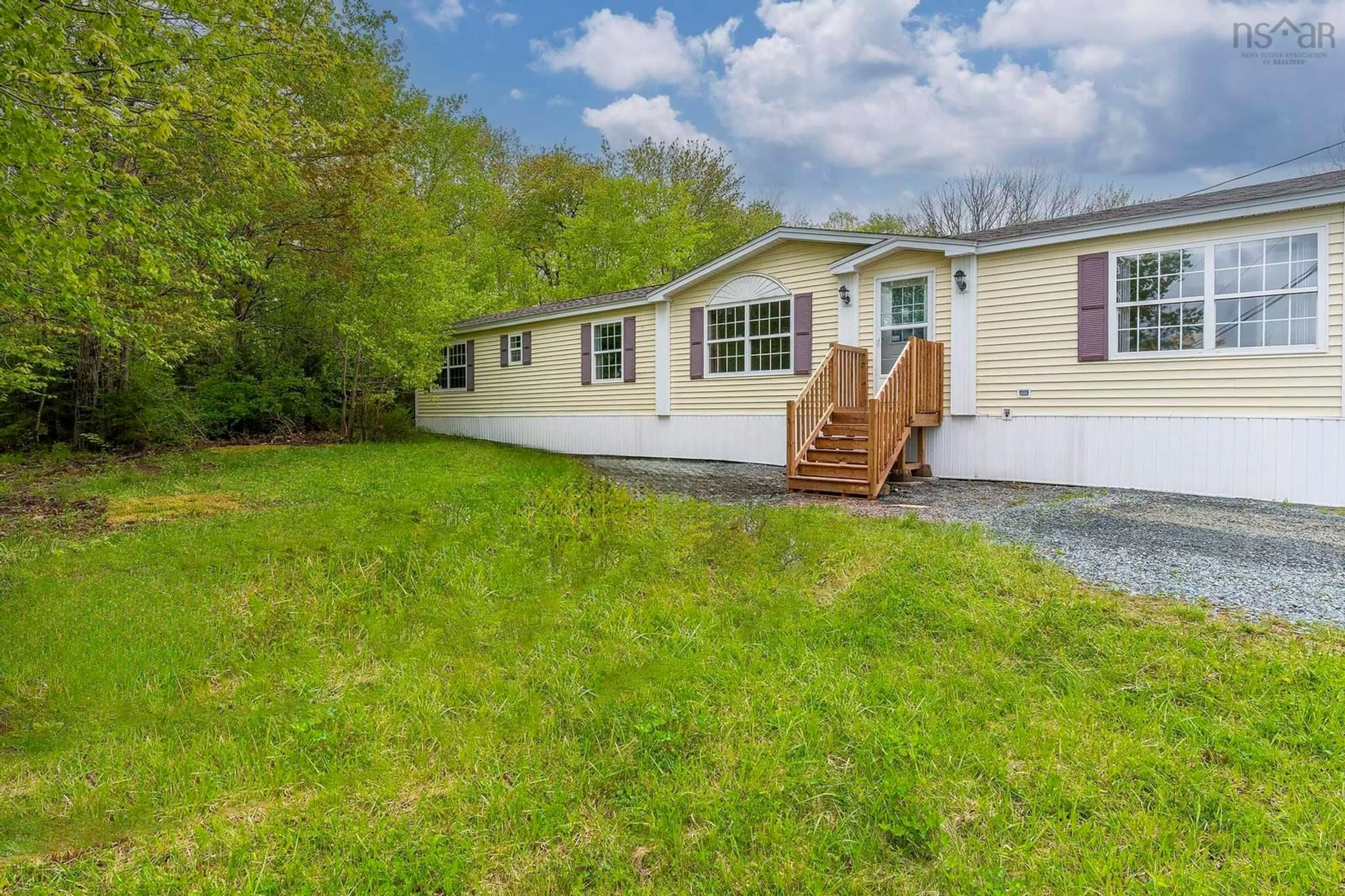 Home with vinyl exterior material, water/lake/river/ocean view for 25 Manor Dr, Sackville Nova Scotia B4C 2P2