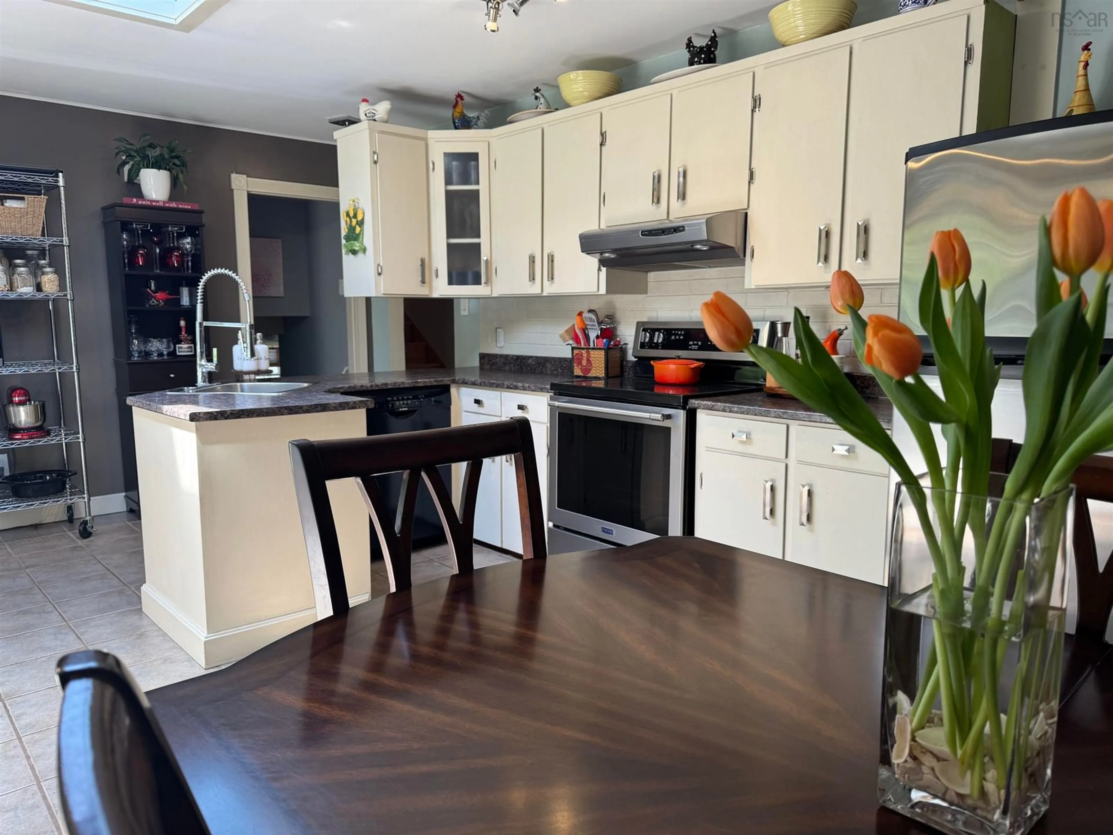 Open concept kitchen, wood/laminate floor for 13 Windemere Crt, Truro Nova Scotia B2N 5Y1