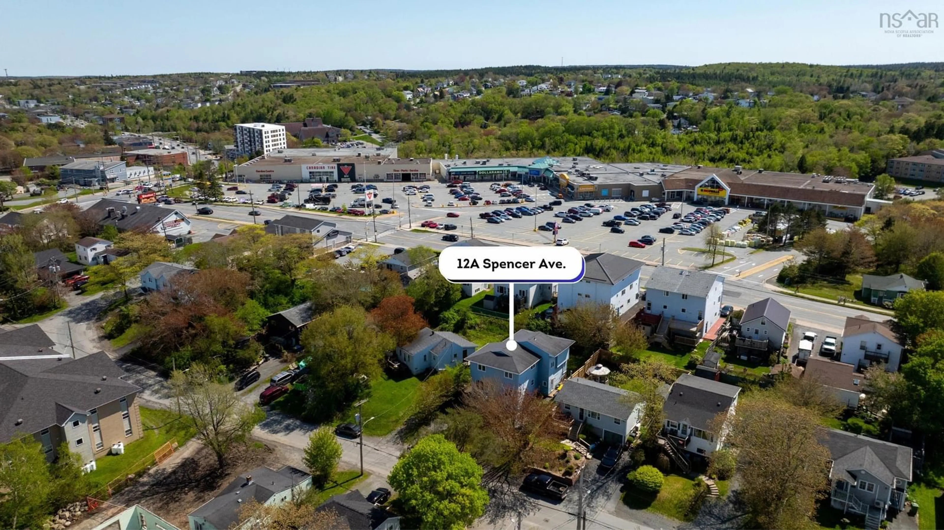 A pic from outside/outdoor area/front of a property/back of a property/a pic from drone, street for 12A Spencer Ave, Halifax Nova Scotia B3R 1S6
