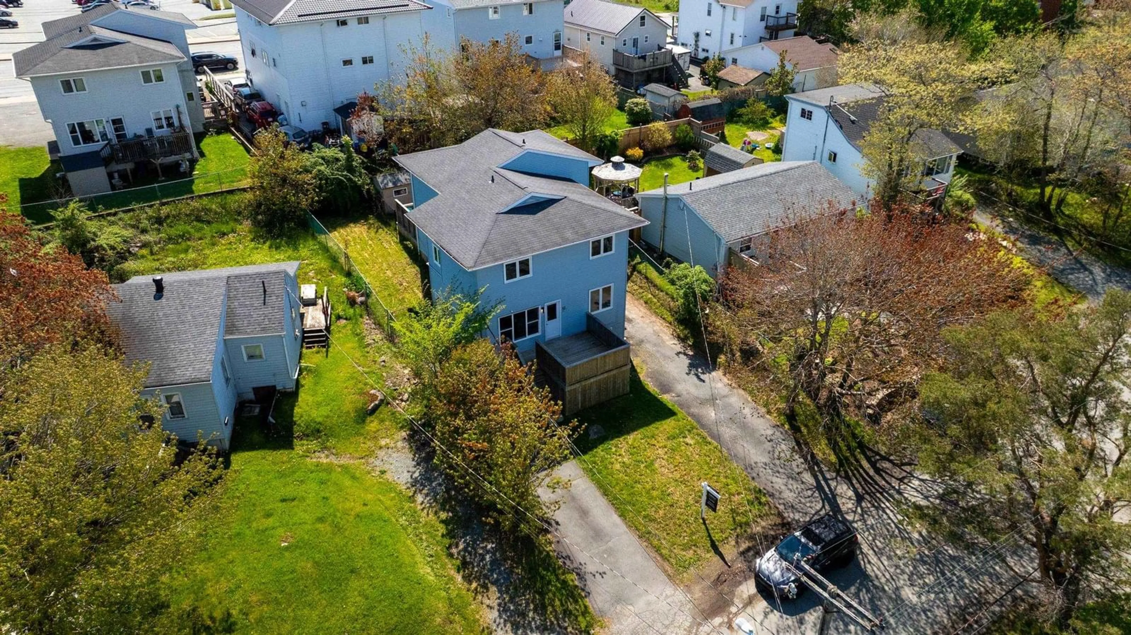 A pic from outside/outdoor area/front of a property/back of a property/a pic from drone, street for 12A Spencer Ave, Halifax Nova Scotia B3R 1S6
