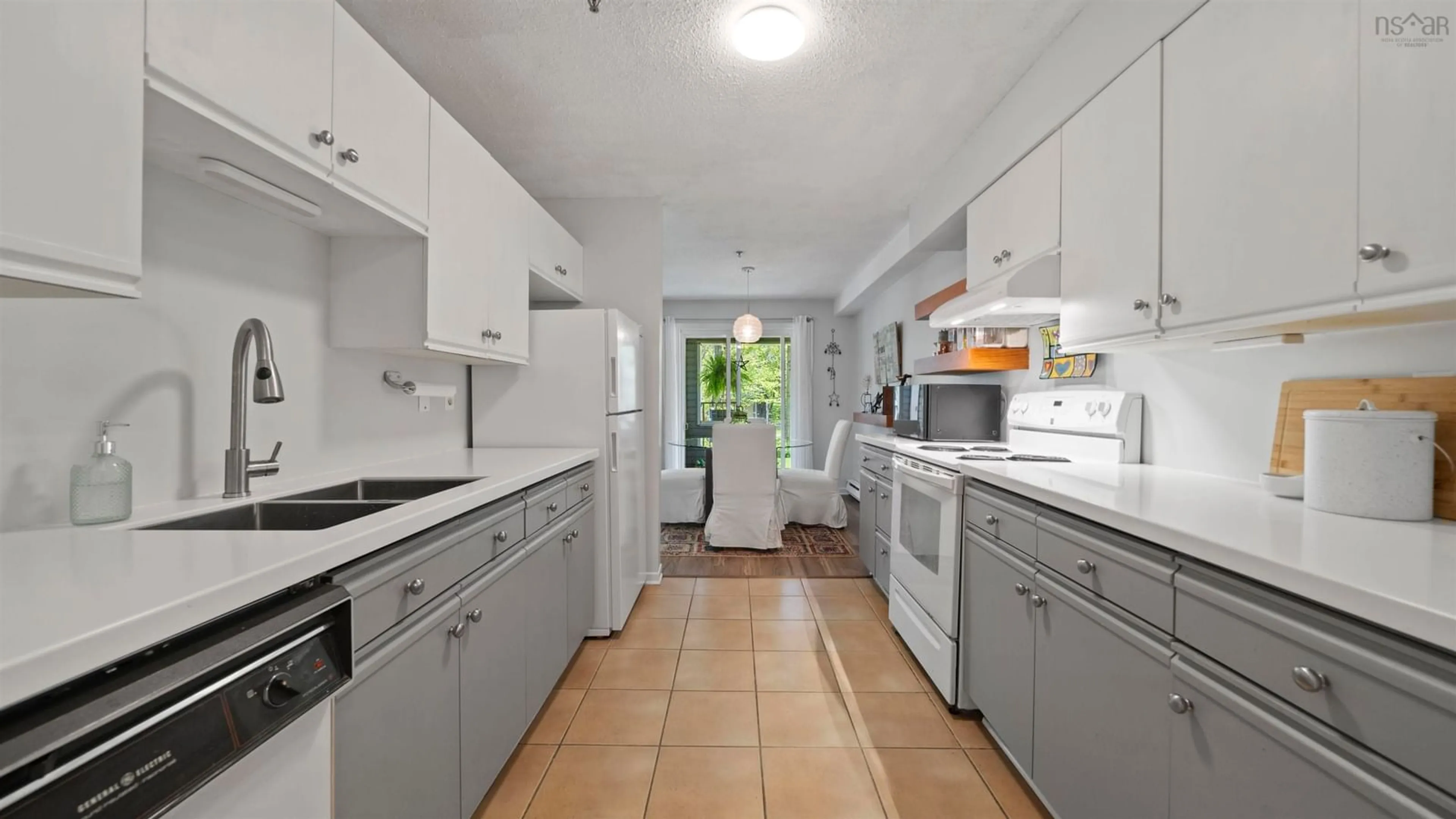 Standard kitchen, ceramic/tile floor for 51 Wimbledon Rd #113, Bedford Nova Scotia B4A 3M7