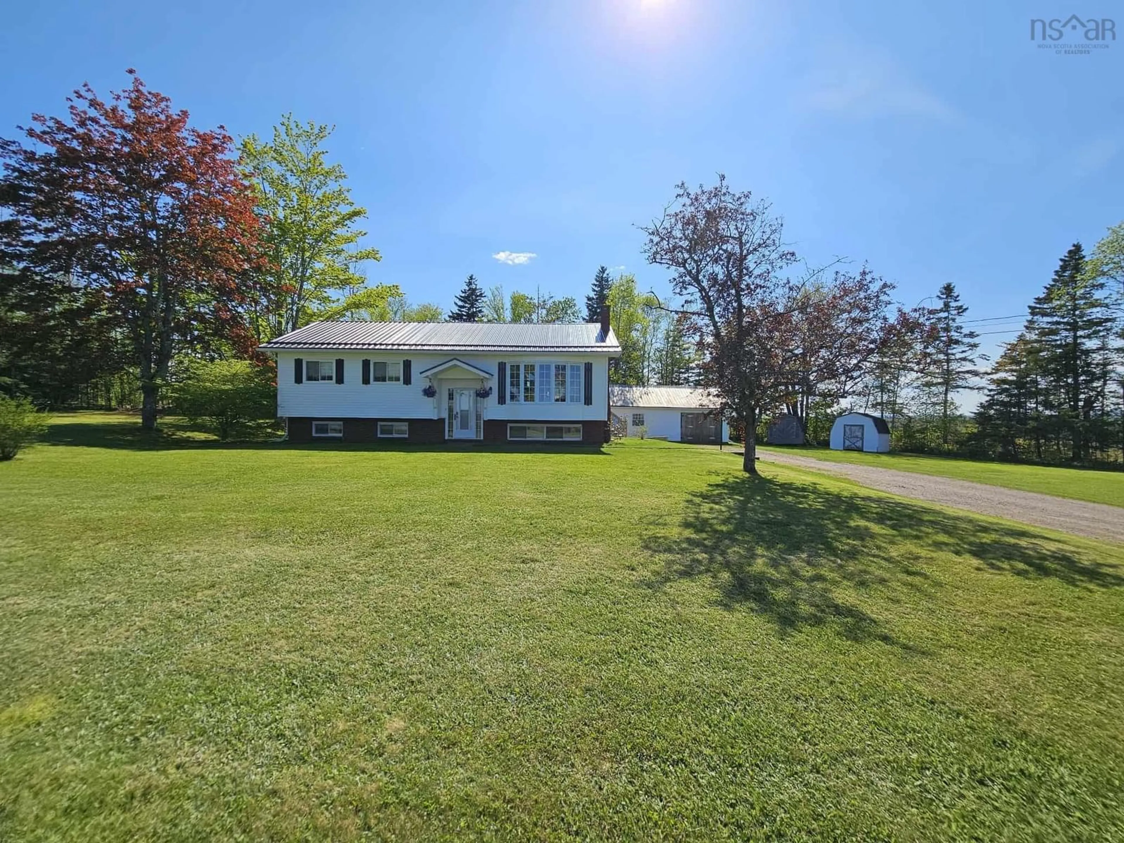A pic from outside/outdoor area/front of a property/back of a property/a pic from drone, unknown for 43 East Mines Station Rd, Debert Nova Scotia B0M 1G0