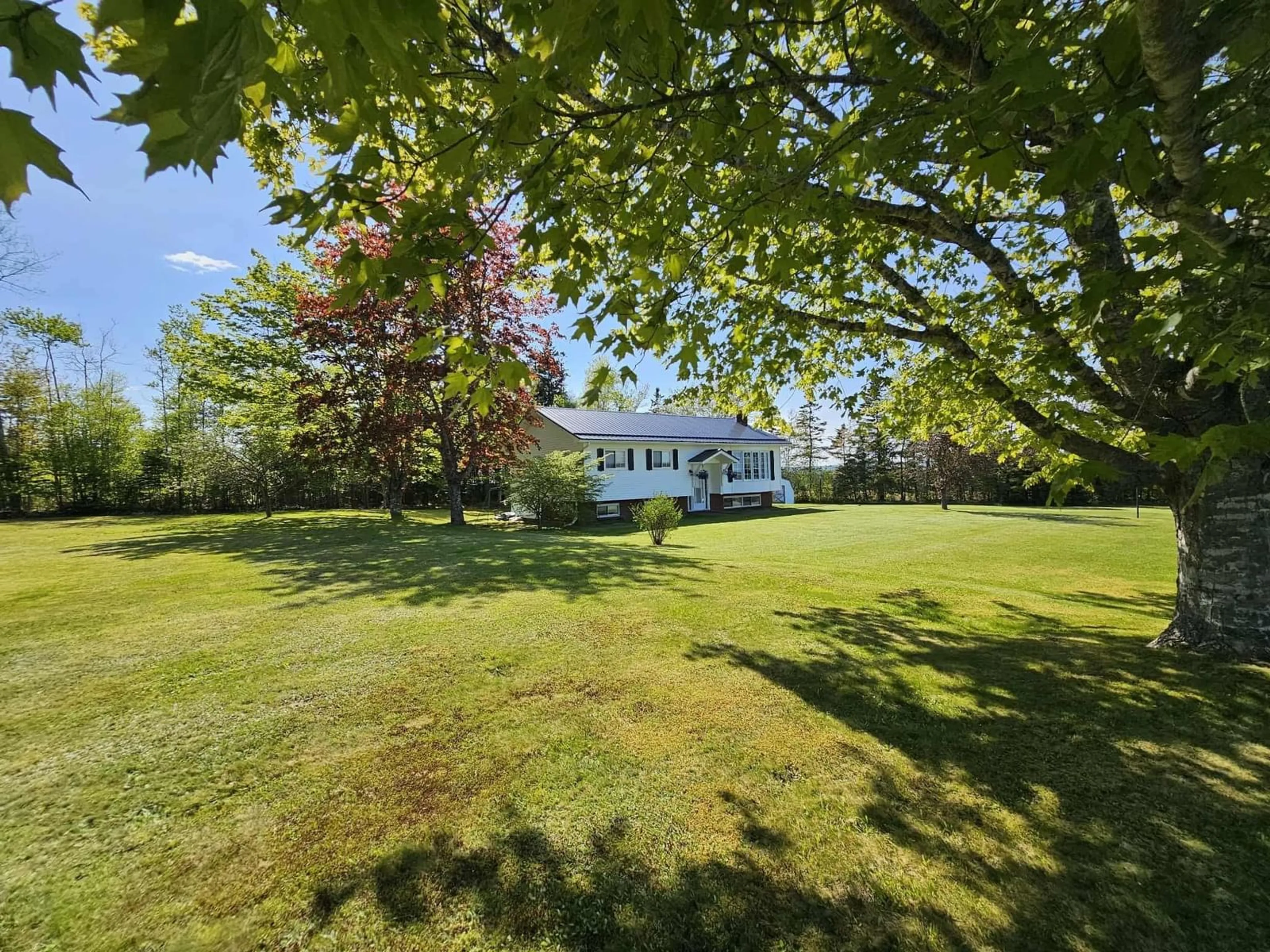 A pic from outside/outdoor area/front of a property/back of a property/a pic from drone, water/lake/river/ocean view for 43 East Mines Station Rd, Debert Nova Scotia B0M 1G0