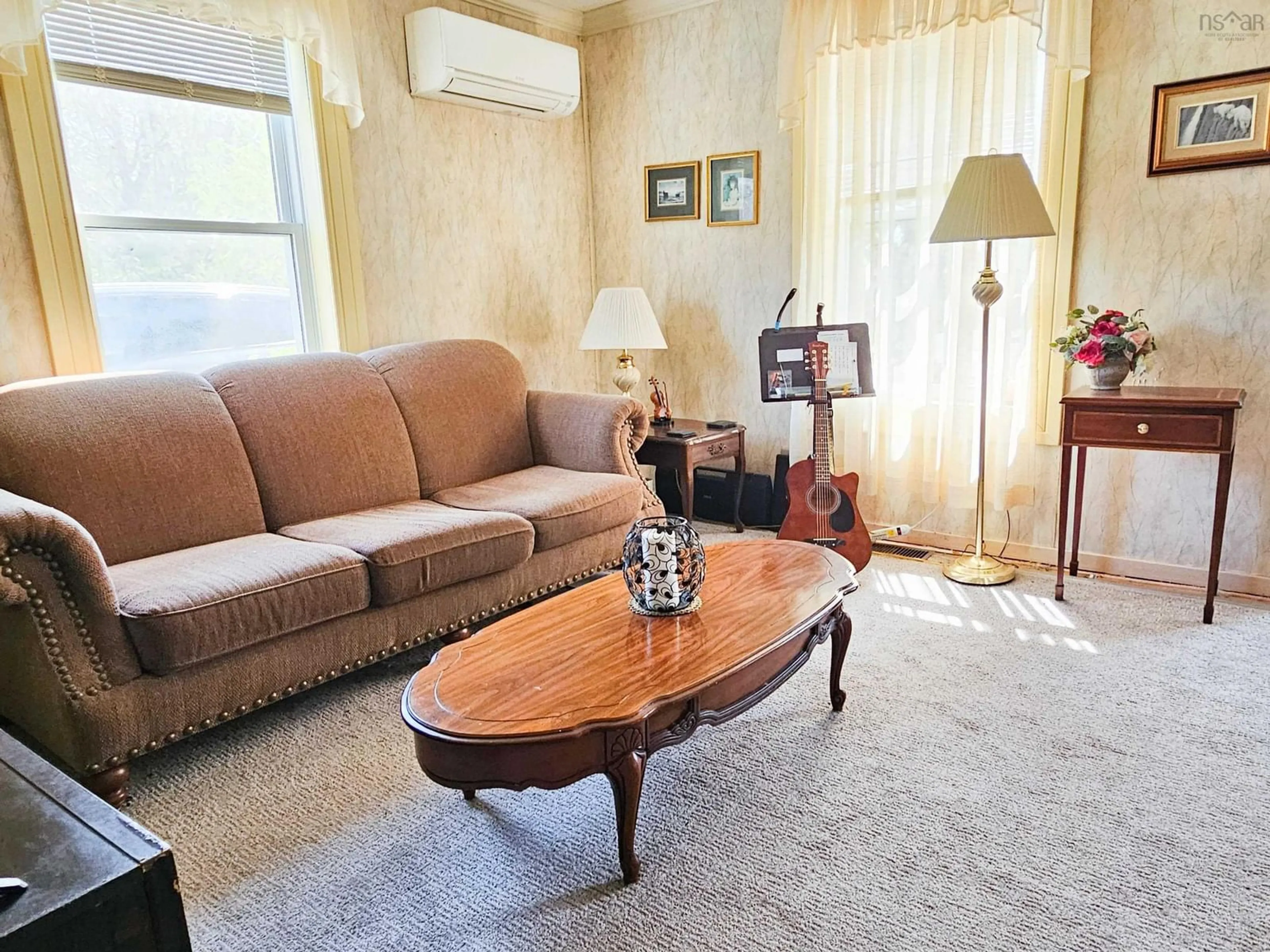 Living room with furniture, unknown for 8041 Highway 215, Selma Nova Scotia B0N 1T0