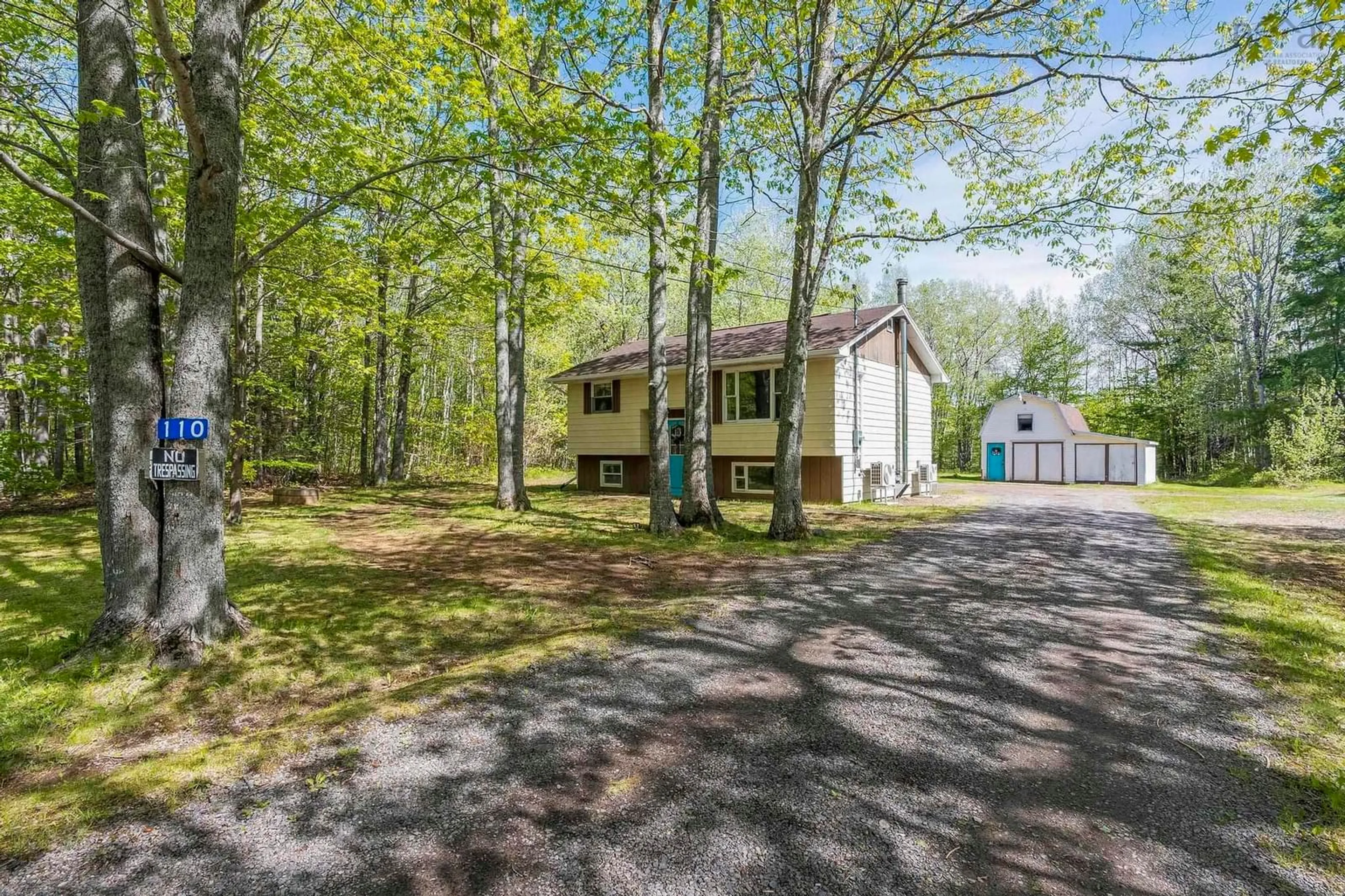 A pic from outside/outdoor area/front of a property/back of a property/a pic from drone, unknown for 110 Hall Rd, South Greenwood Nova Scotia B0P 1R0