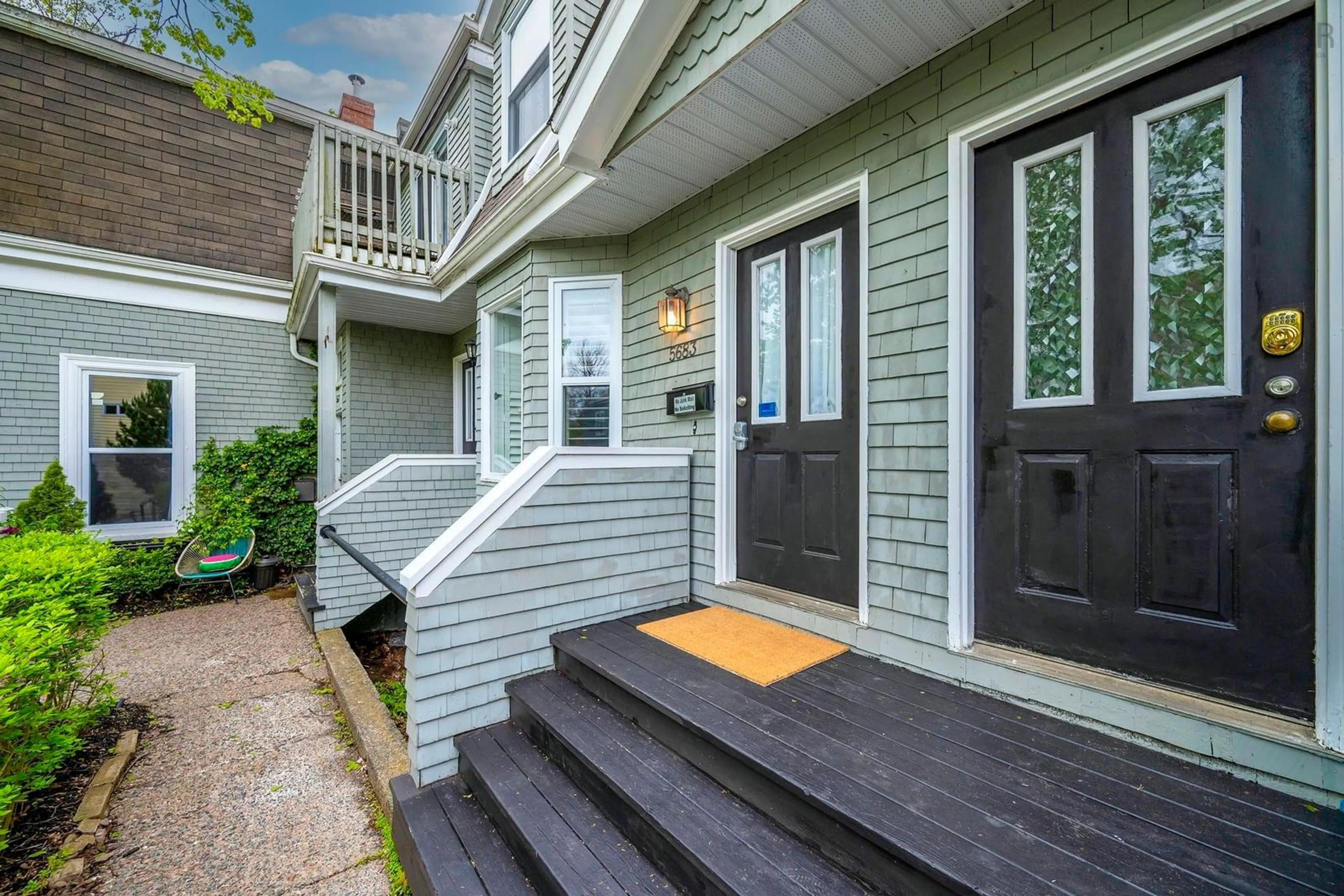 Home with vinyl exterior material, street for 5683 Fenwick St, Halifax Nova Scotia B3H 1R1