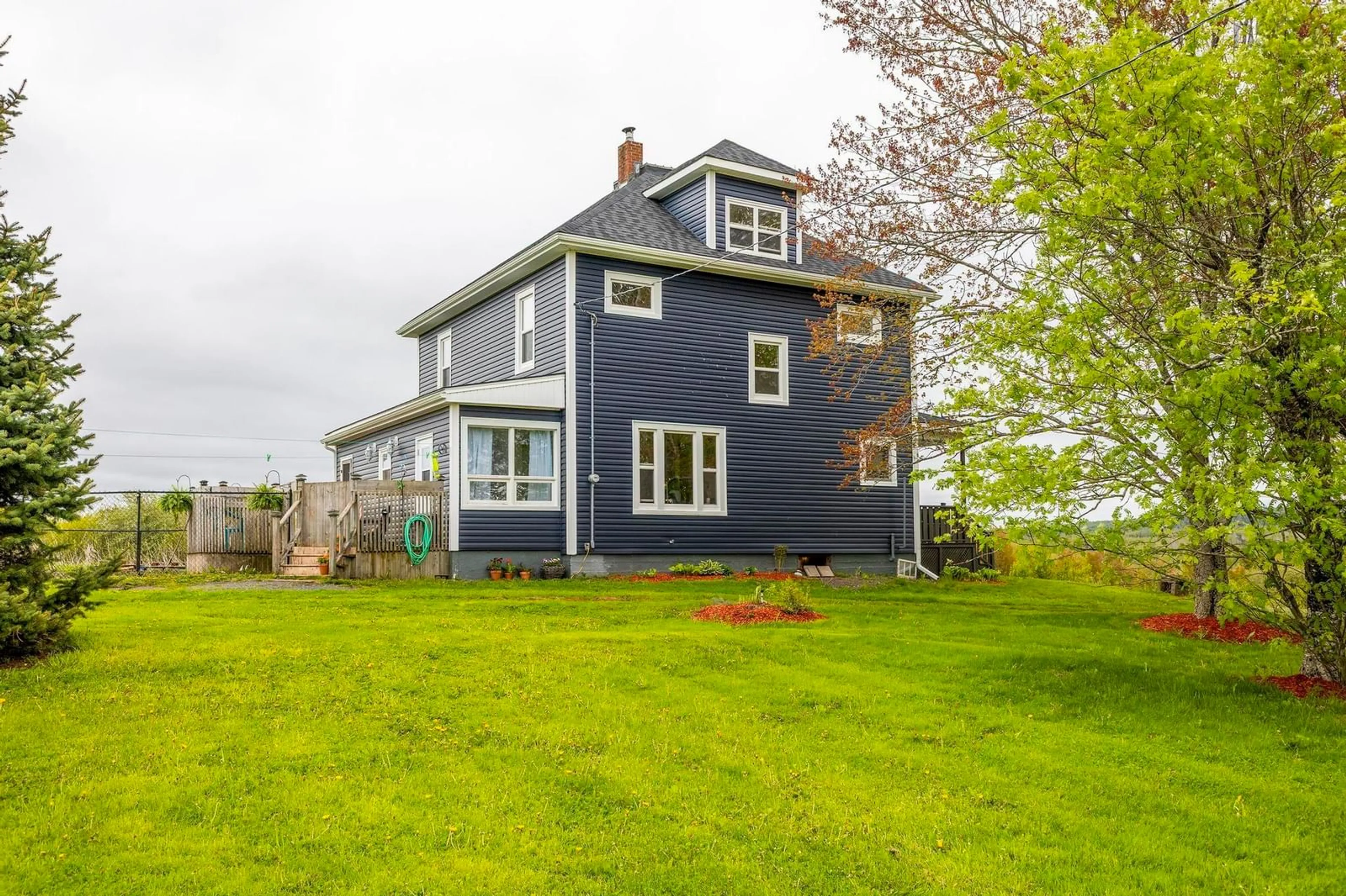A pic from outside/outdoor area/front of a property/back of a property/a pic from drone, unknown for 352 Meadowville Stn Road, Scotsburn Nova Scotia B0K 1R0