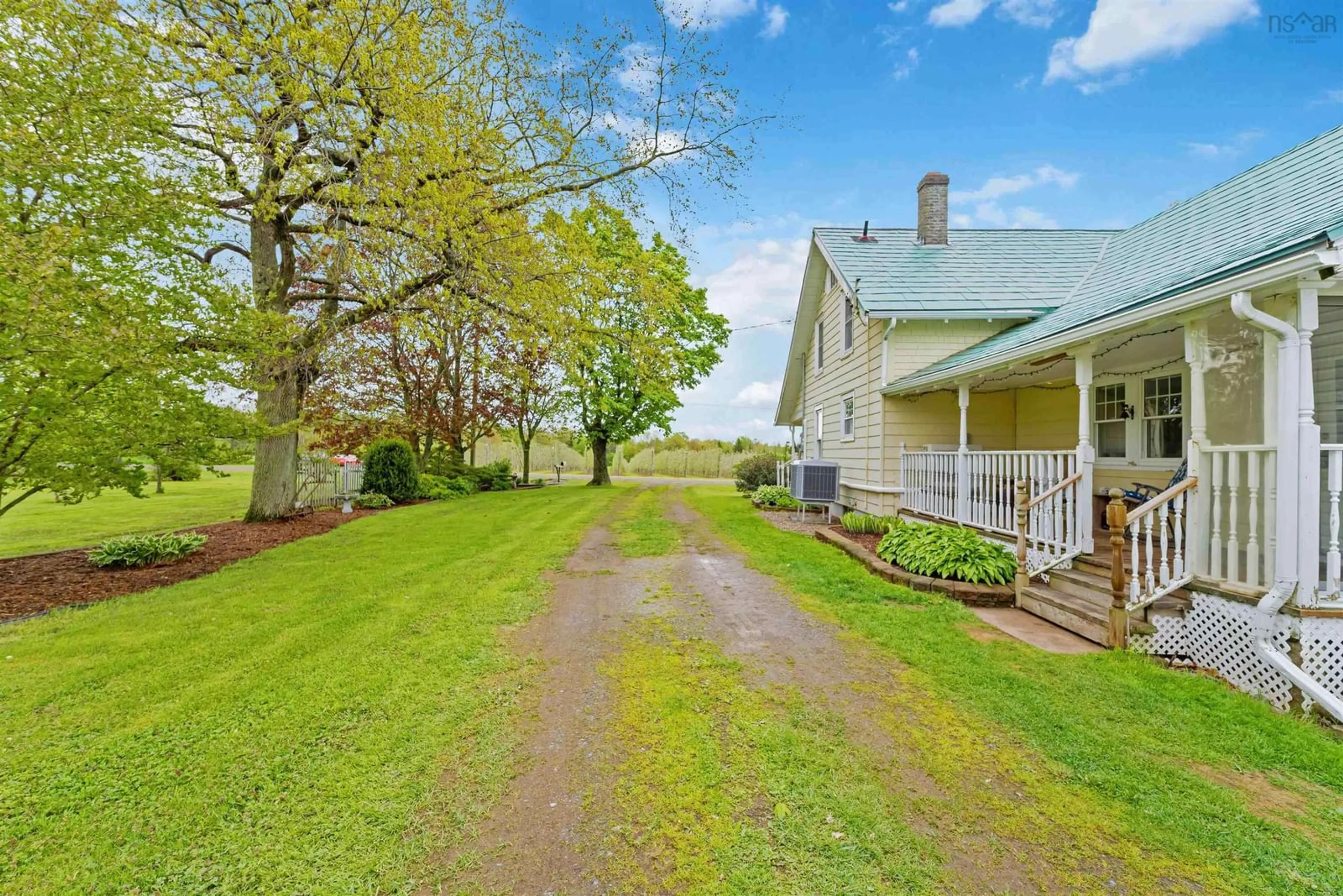 A pic from outside/outdoor area/front of a property/back of a property/a pic from drone, water/lake/river/ocean view for 259 Arnold Rd, Grafton Nova Scotia B0P 1V0