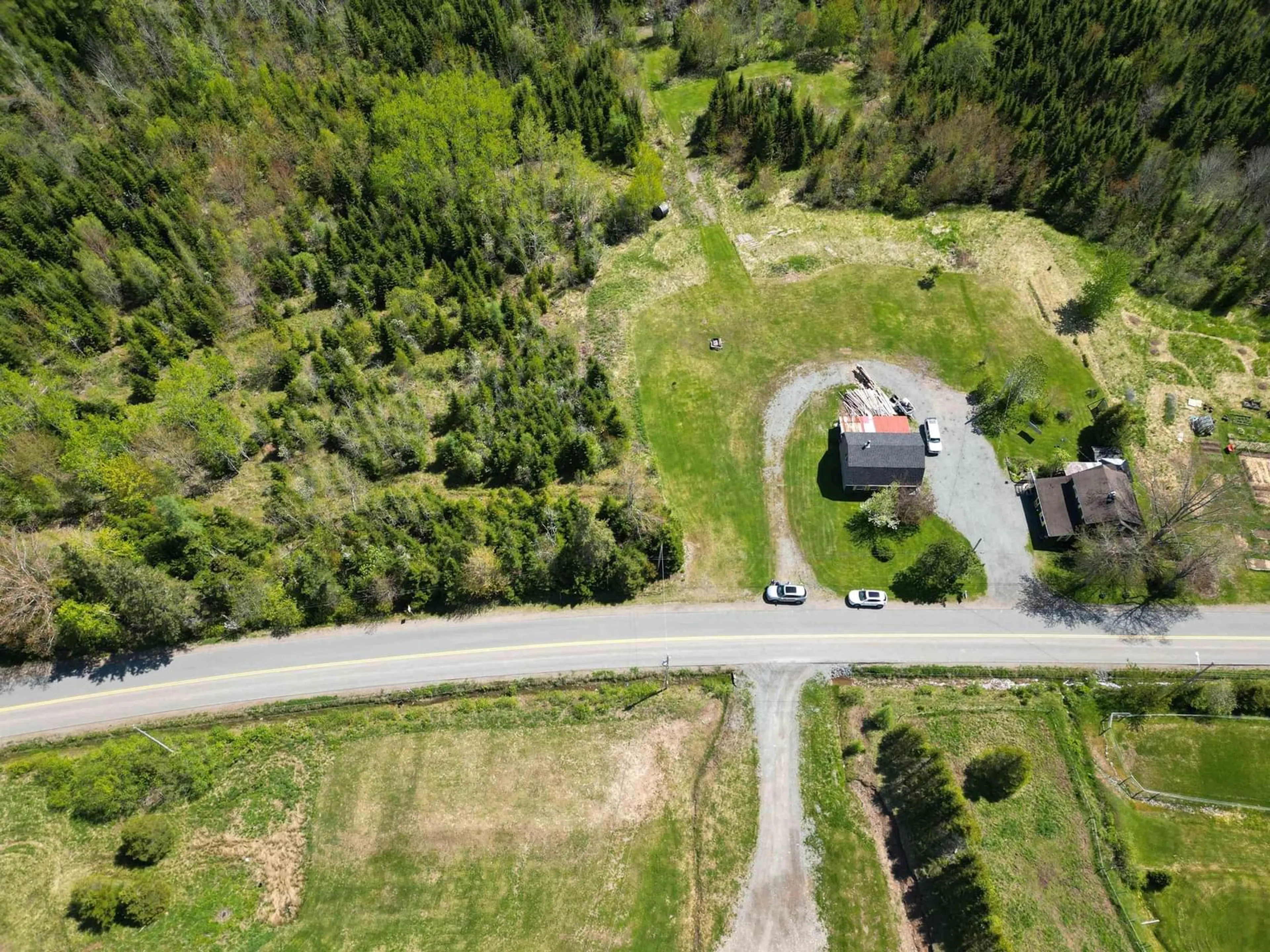 A pic from outside/outdoor area/front of a property/back of a property/a pic from drone, unknown for 128 Glenmore Rd, Middle Musquodoboit Nova Scotia B0N 1X0