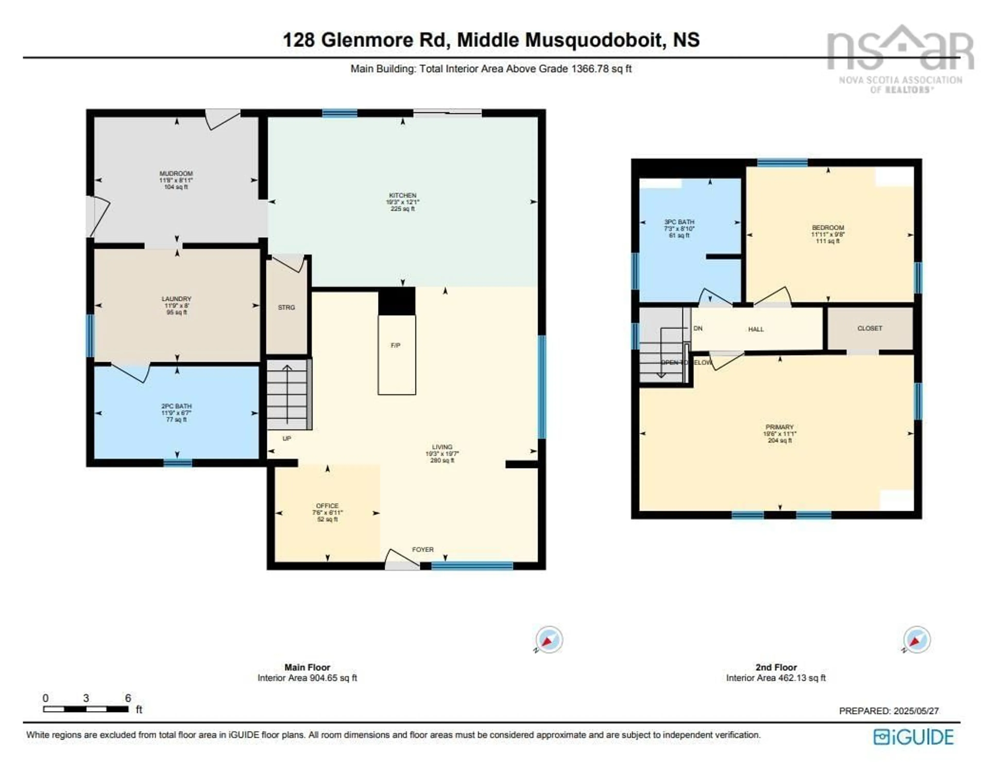 Floor plan for 128 Glenmore Rd, Middle Musquodoboit Nova Scotia B0N 1X0
