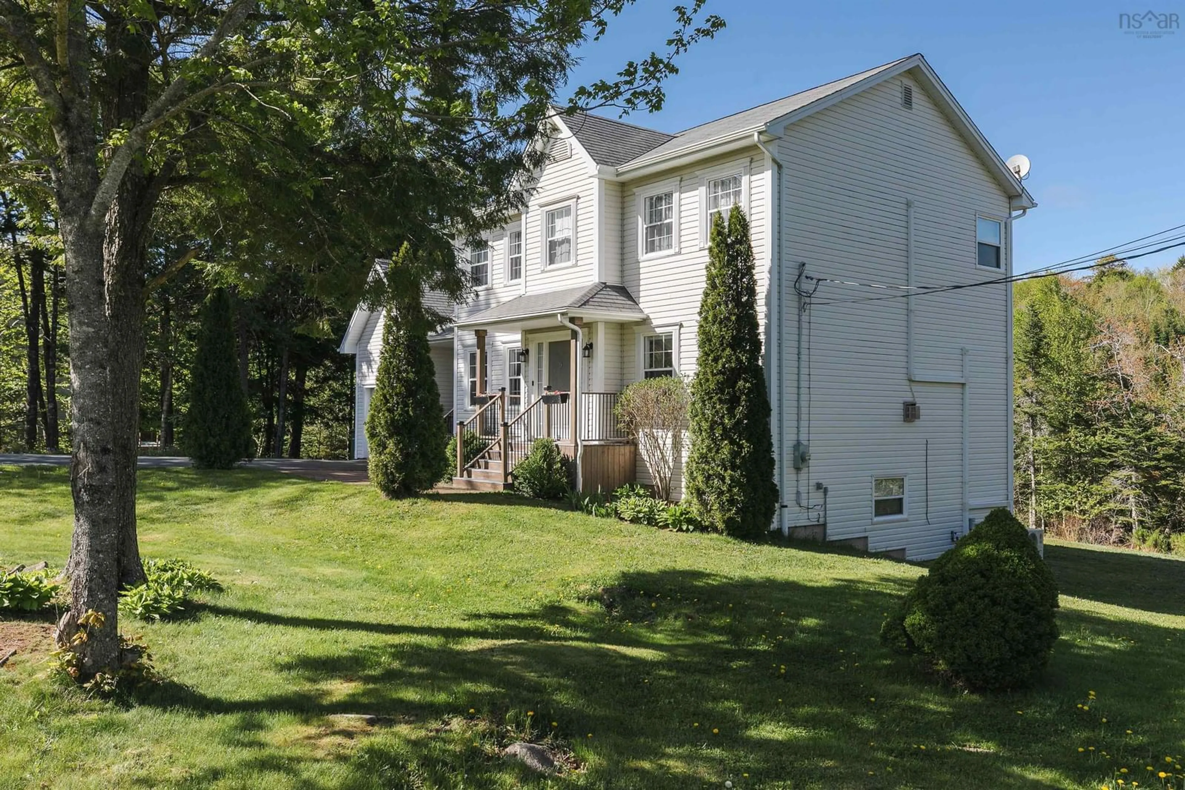 A pic from outside/outdoor area/front of a property/back of a property/a pic from drone, street for 22 Chase Lane, Hammonds Plains Nova Scotia B4B 1M9