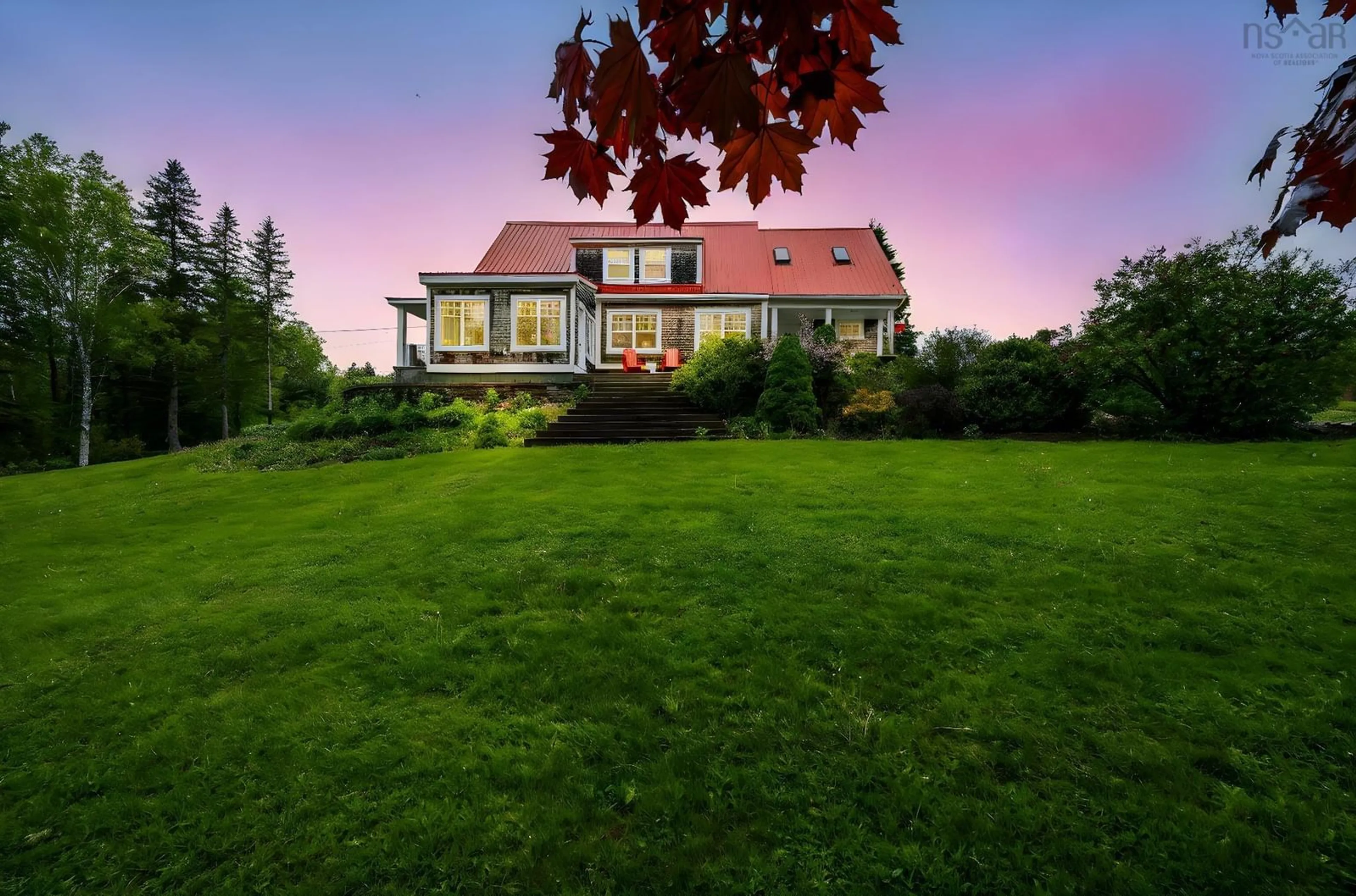 A pic from outside/outdoor area/front of a property/back of a property/a pic from drone, building for 906 Woodville Rd, Newport Nova Scotia B0N 2A0
