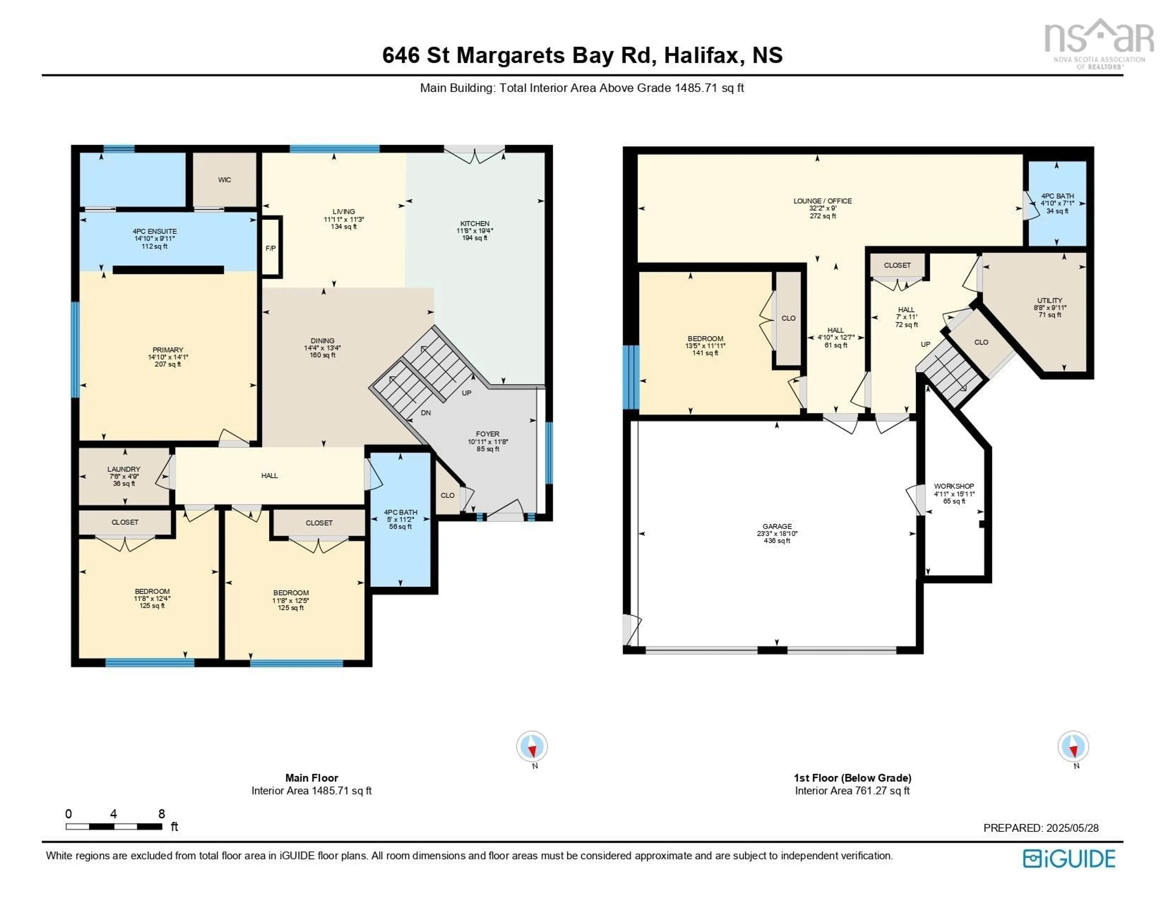 Floor plan for 646 St. Margarets Bay Rd, Halifax Nova Scotia B3N 1K7