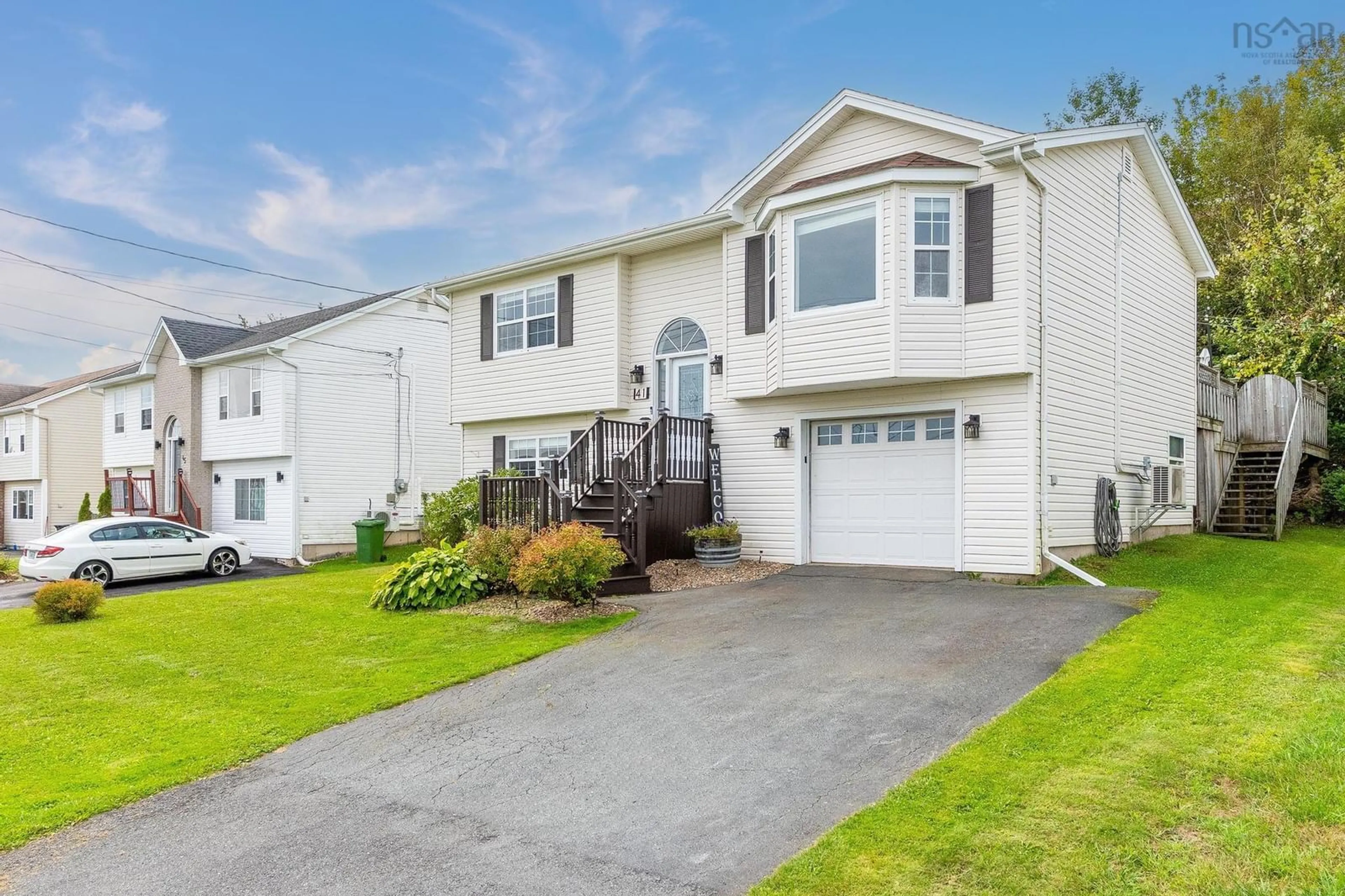 Home with vinyl exterior material, street for 41 Bradorian Dr, Dartmouth Nova Scotia B2W 6G6