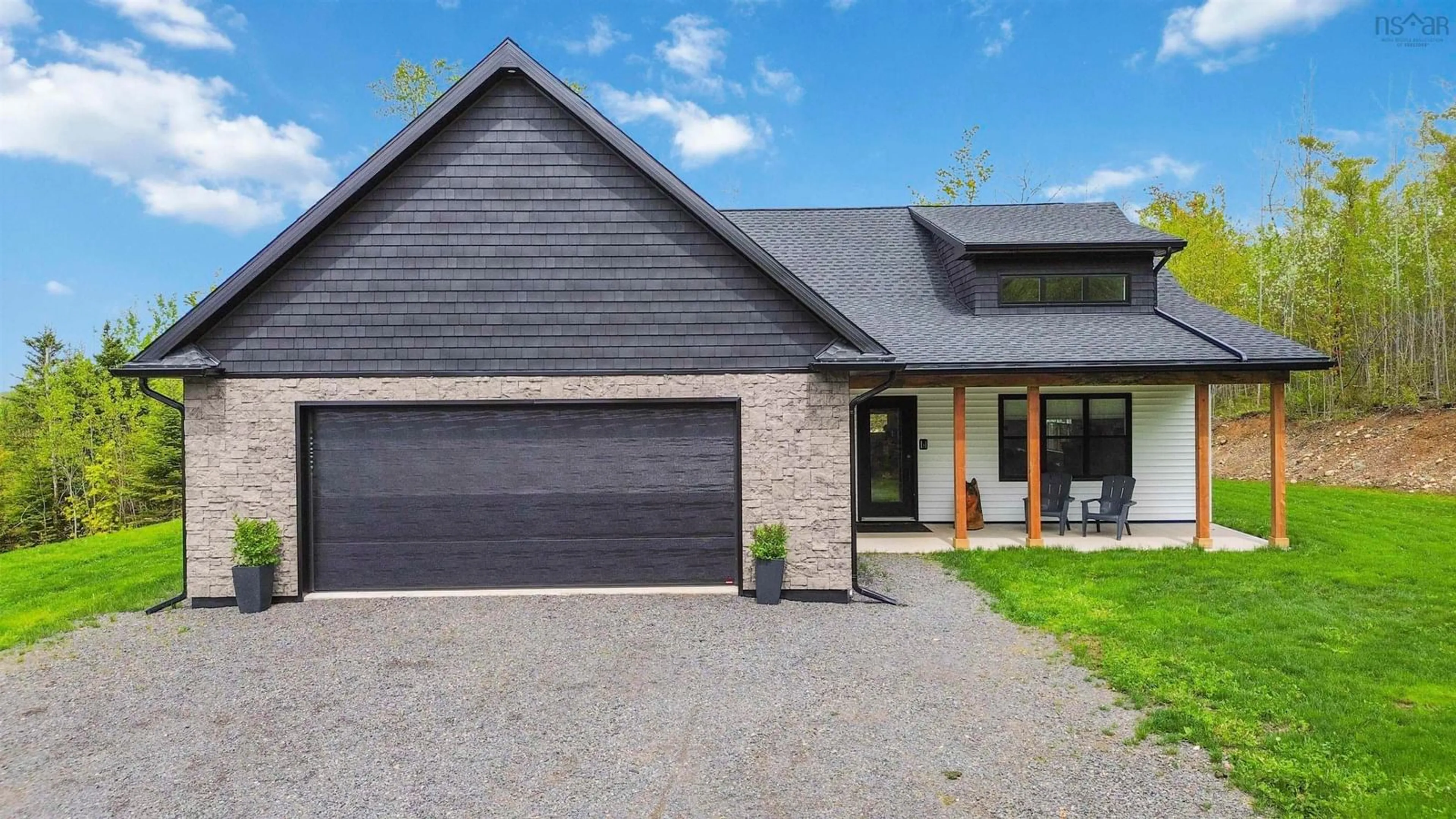 Home with brick exterior material, street for 1360 English Mountain Rd, Casey Corner Nova Scotia B4N 3V8