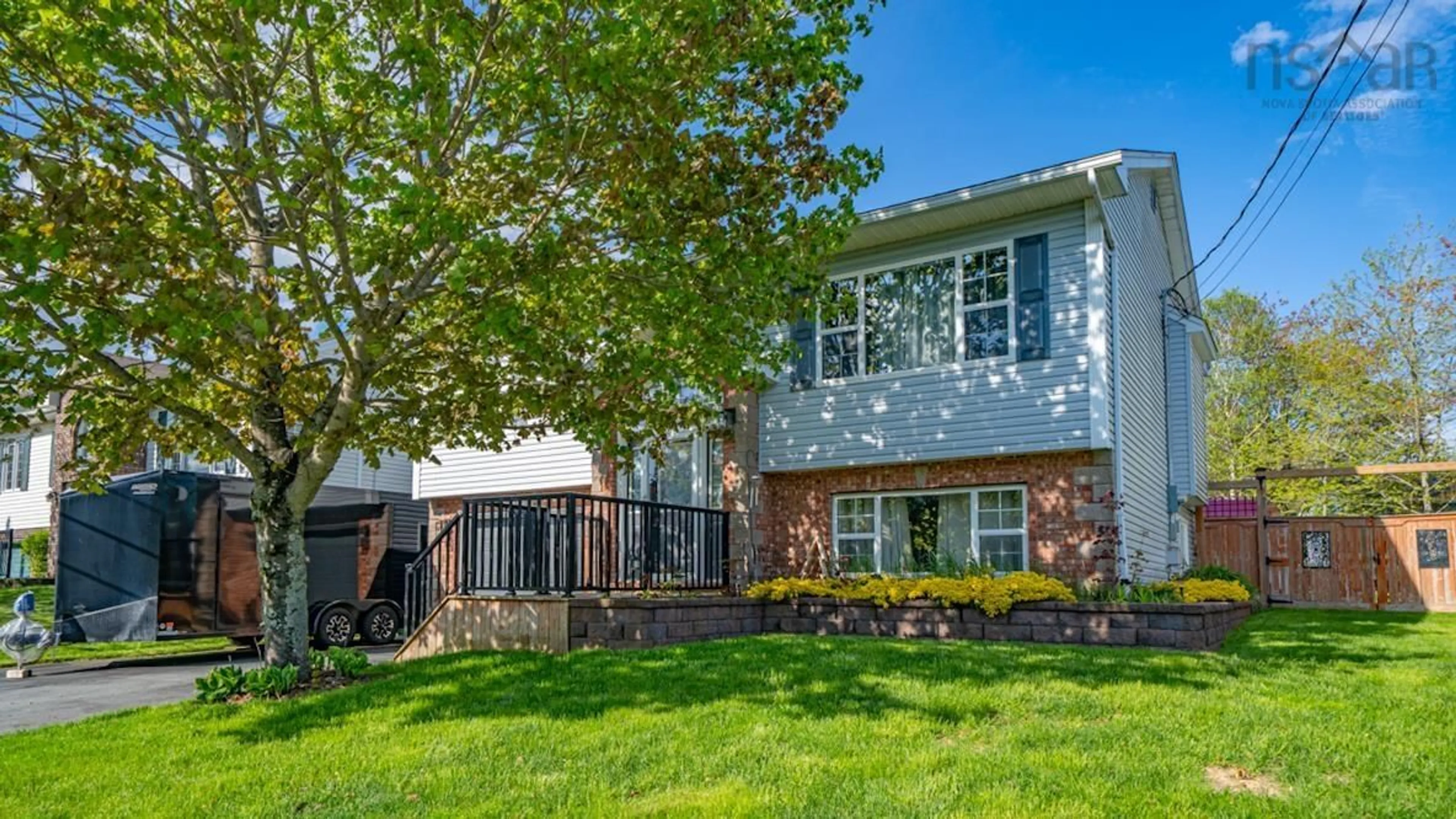 Home with brick exterior material, street for 15 Wilton Cres, Cole Harbour Nova Scotia B2V 2S9