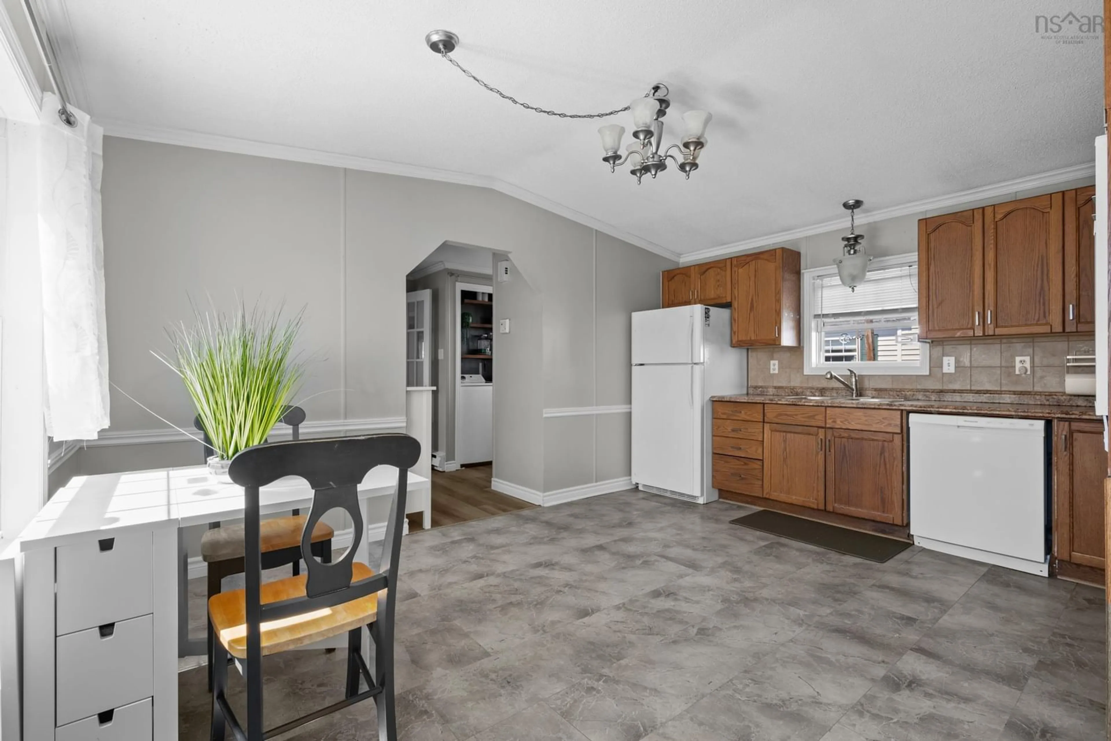 Open concept kitchen, unknown for 3 Oak Lane, Eastern Passage Nova Scotia B3G 1A7