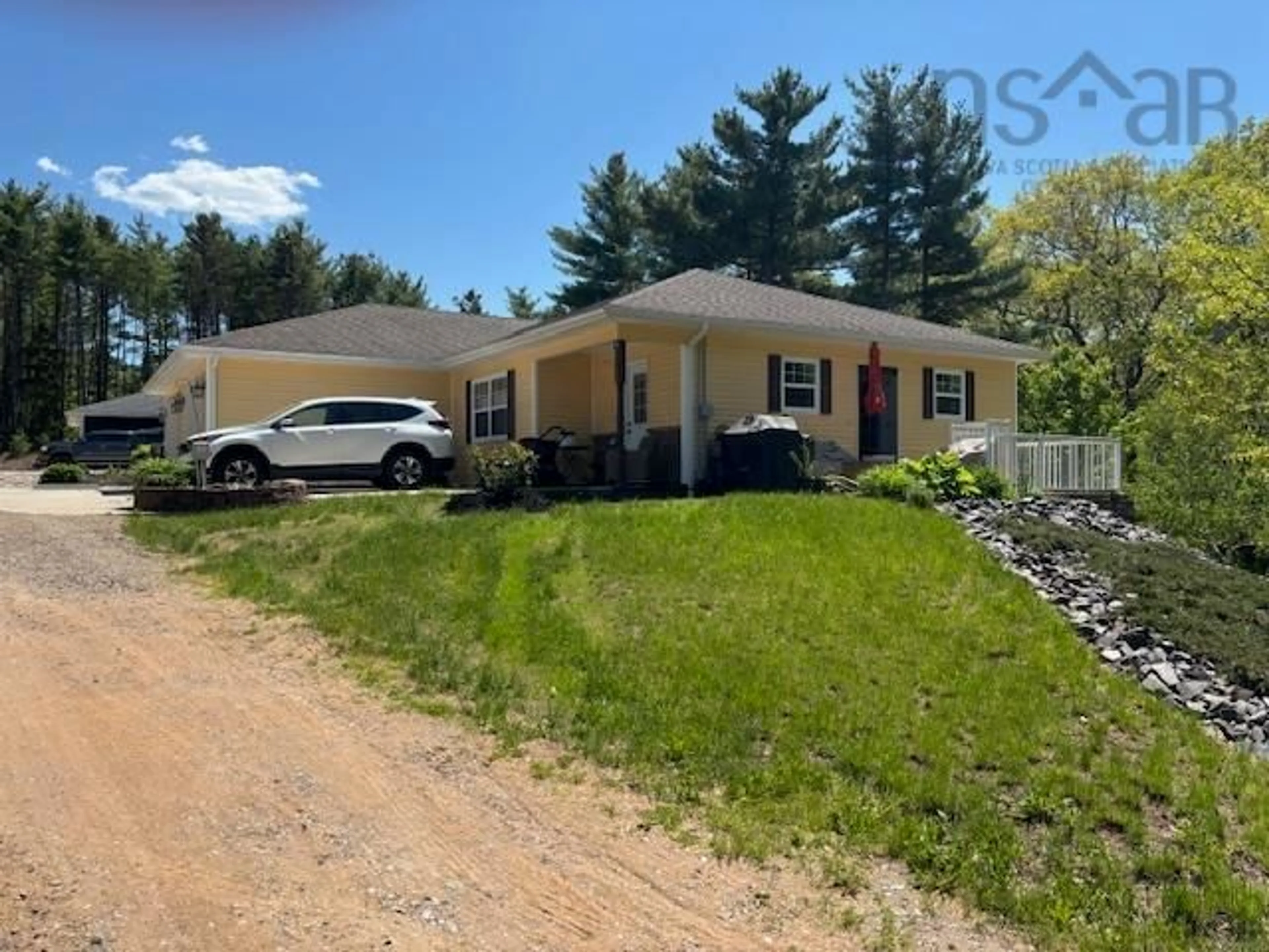 Home with vinyl exterior material, street for 4-6 Fallsview Pl, Coldbrook Nova Scotia B4R 1B5