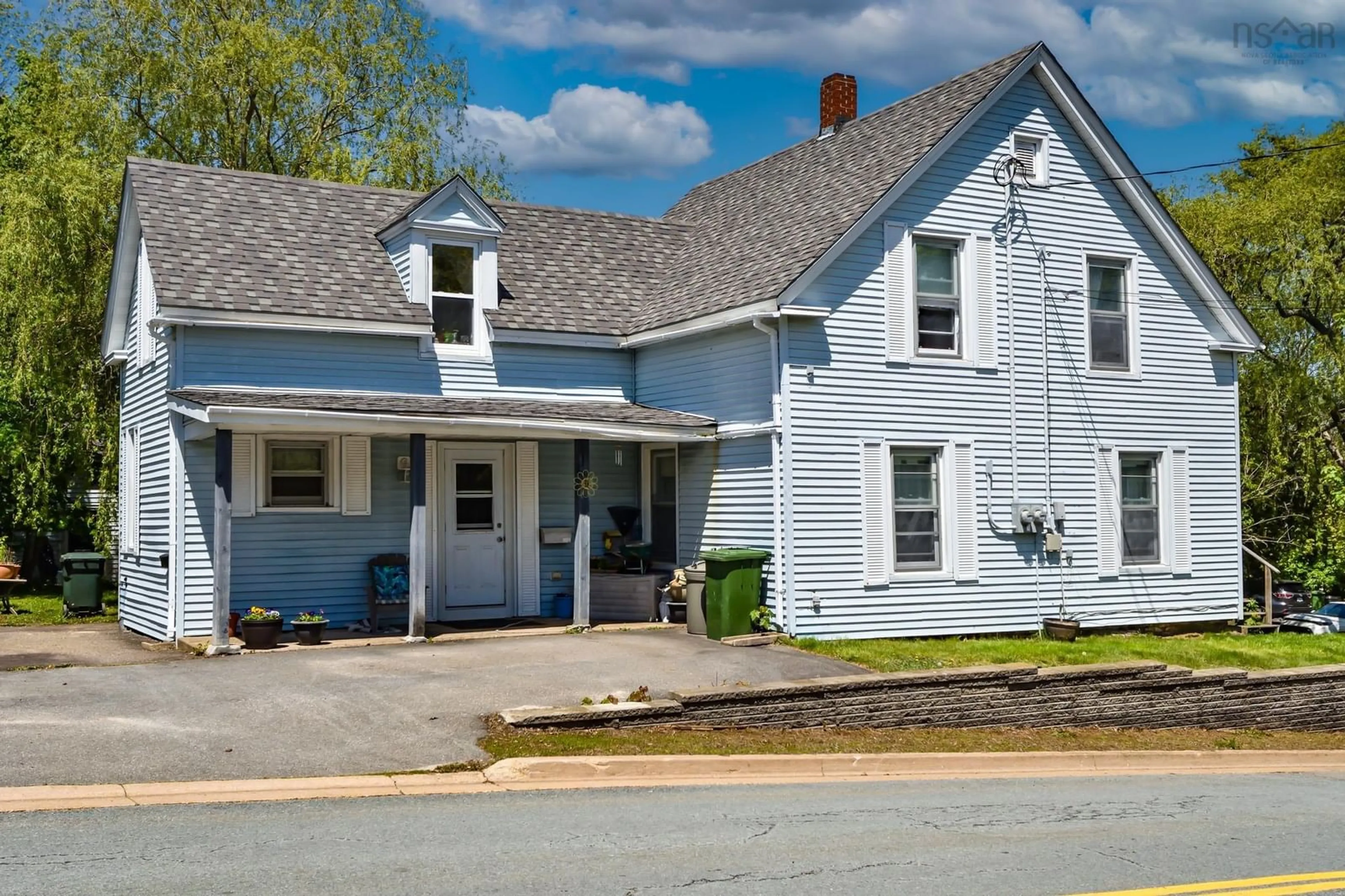 A pic from outside/outdoor area/front of a property/back of a property/a pic from drone, street for 30 Jubilee Rd, Bridgewater Nova Scotia B4V 2A4